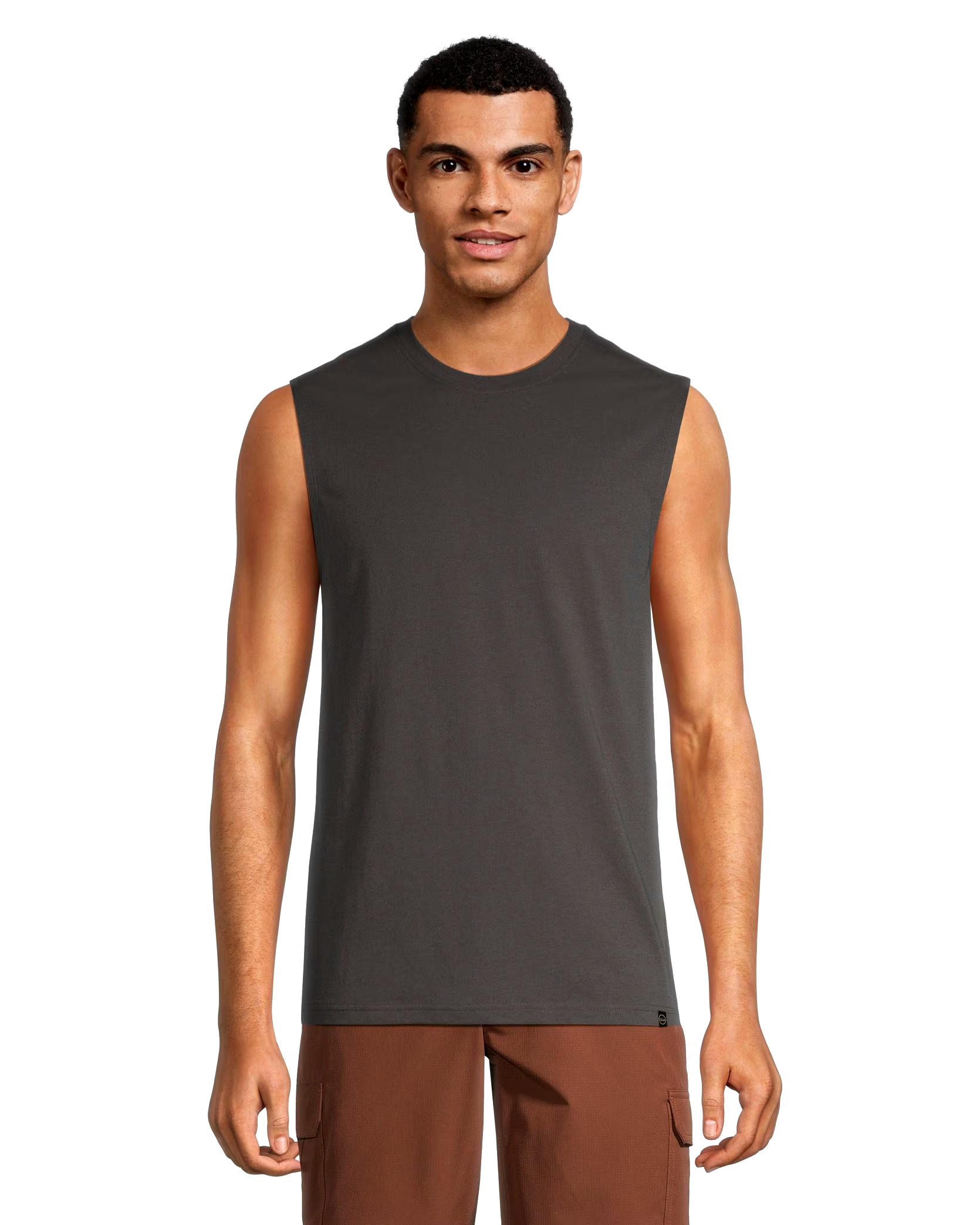 FarWest Men's Basic Solid Muscle Top