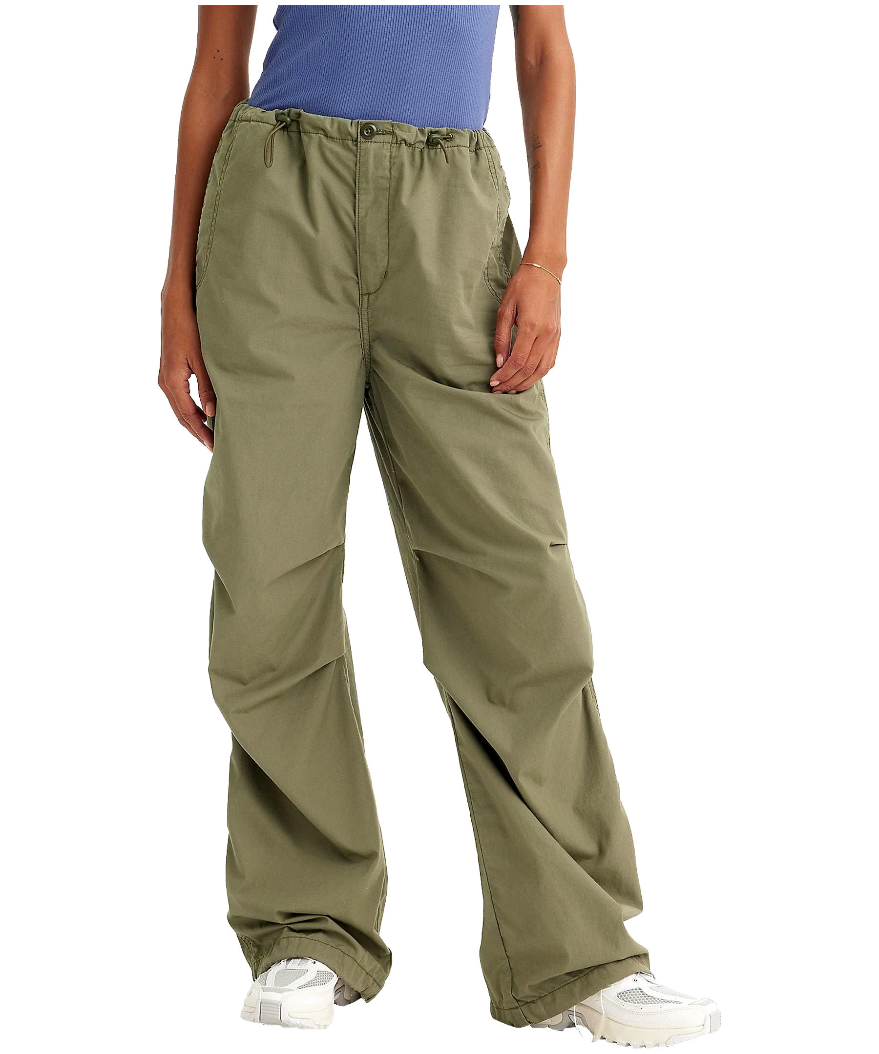 Levi's Women's High Rise Wide Leg Parachute Pants