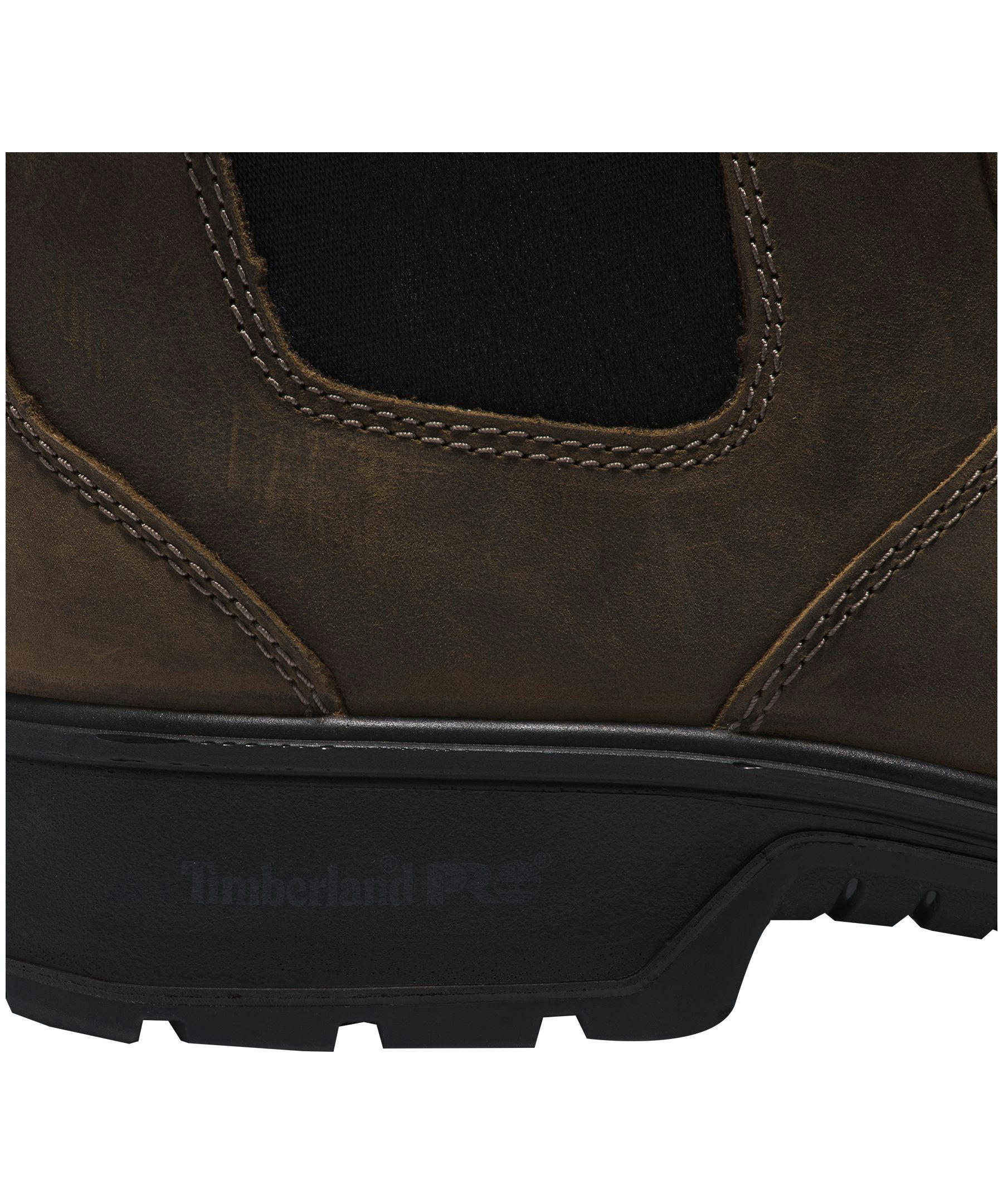 Timberland PRO Women's Nashoba 6 Inch Composite Toe Composite Plate Pull On Chelsea Work Boots
