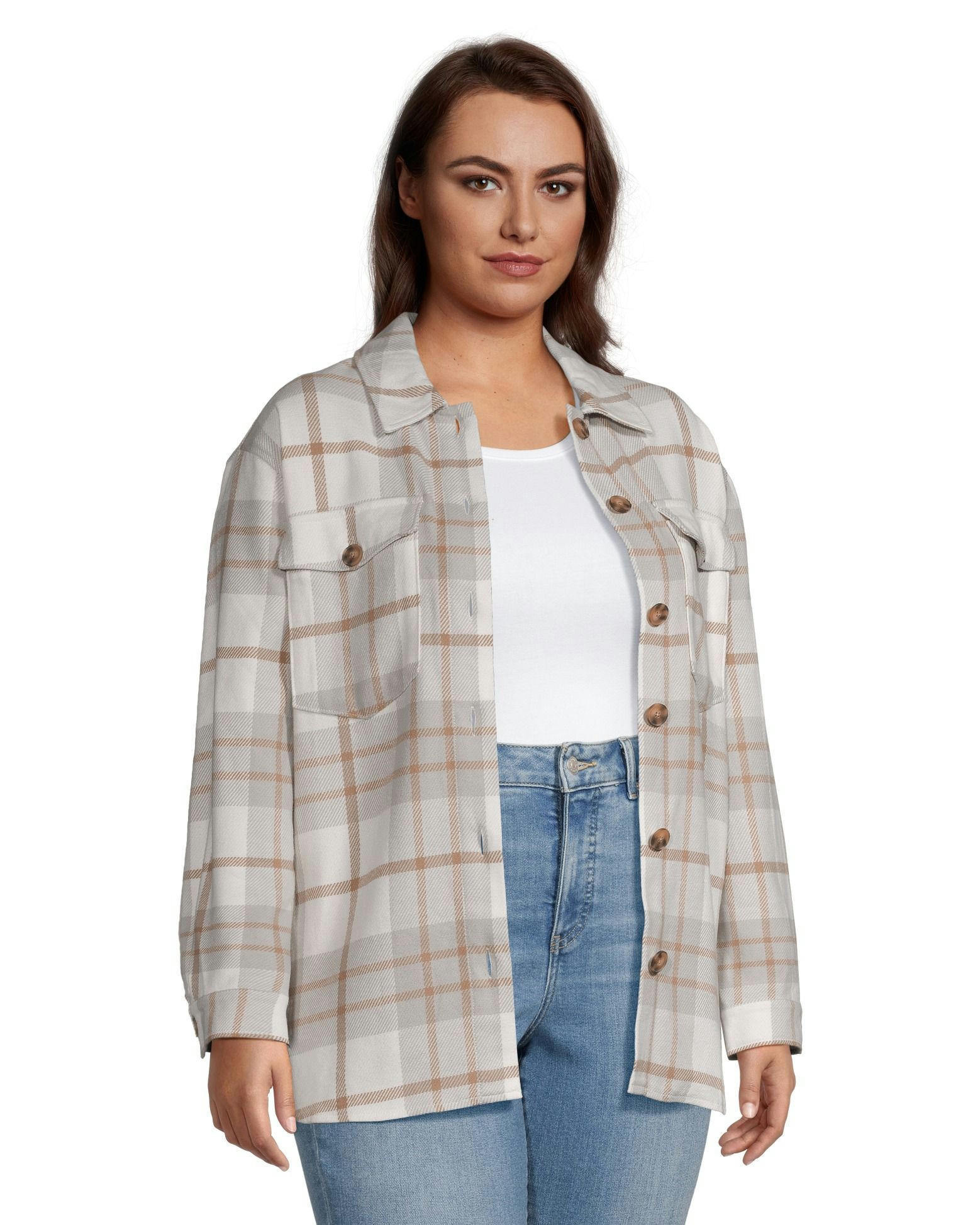 Denver Hayes Women's Knit Spring Shacket