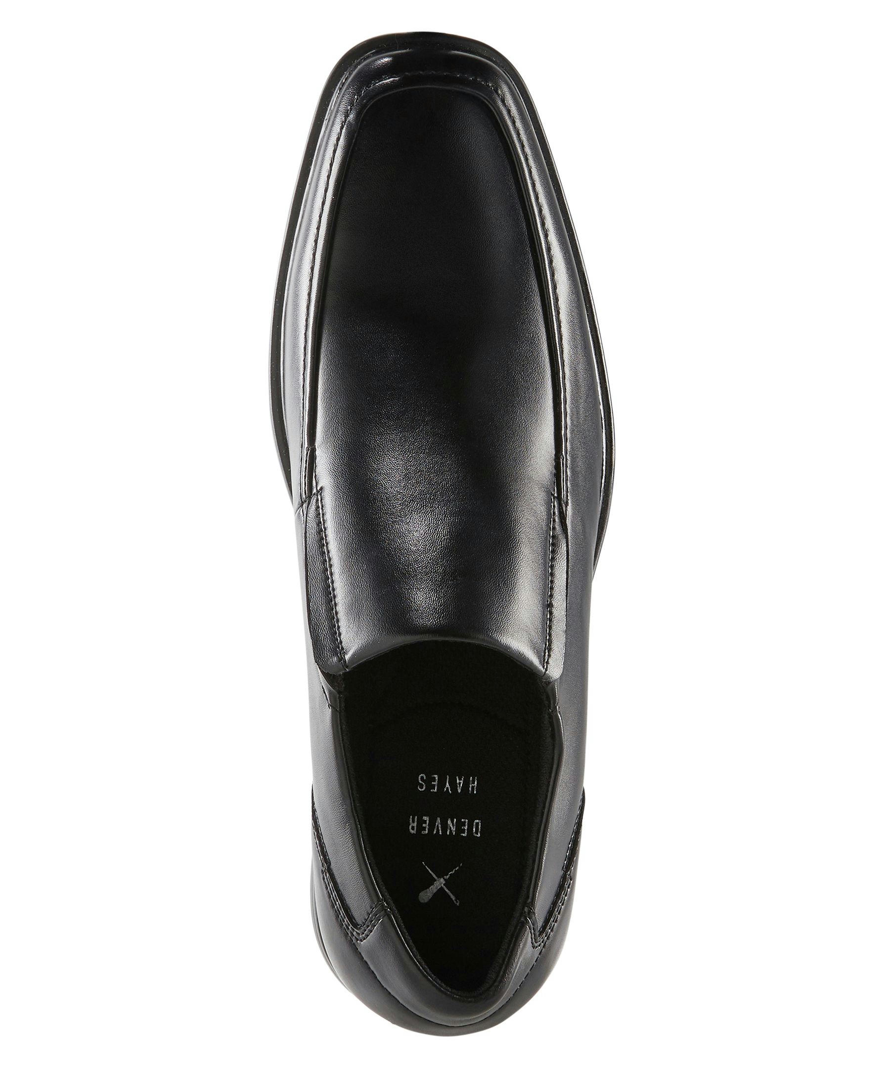 Denver Hayes Men's Varadero Slip On Dress Shoes - Black
