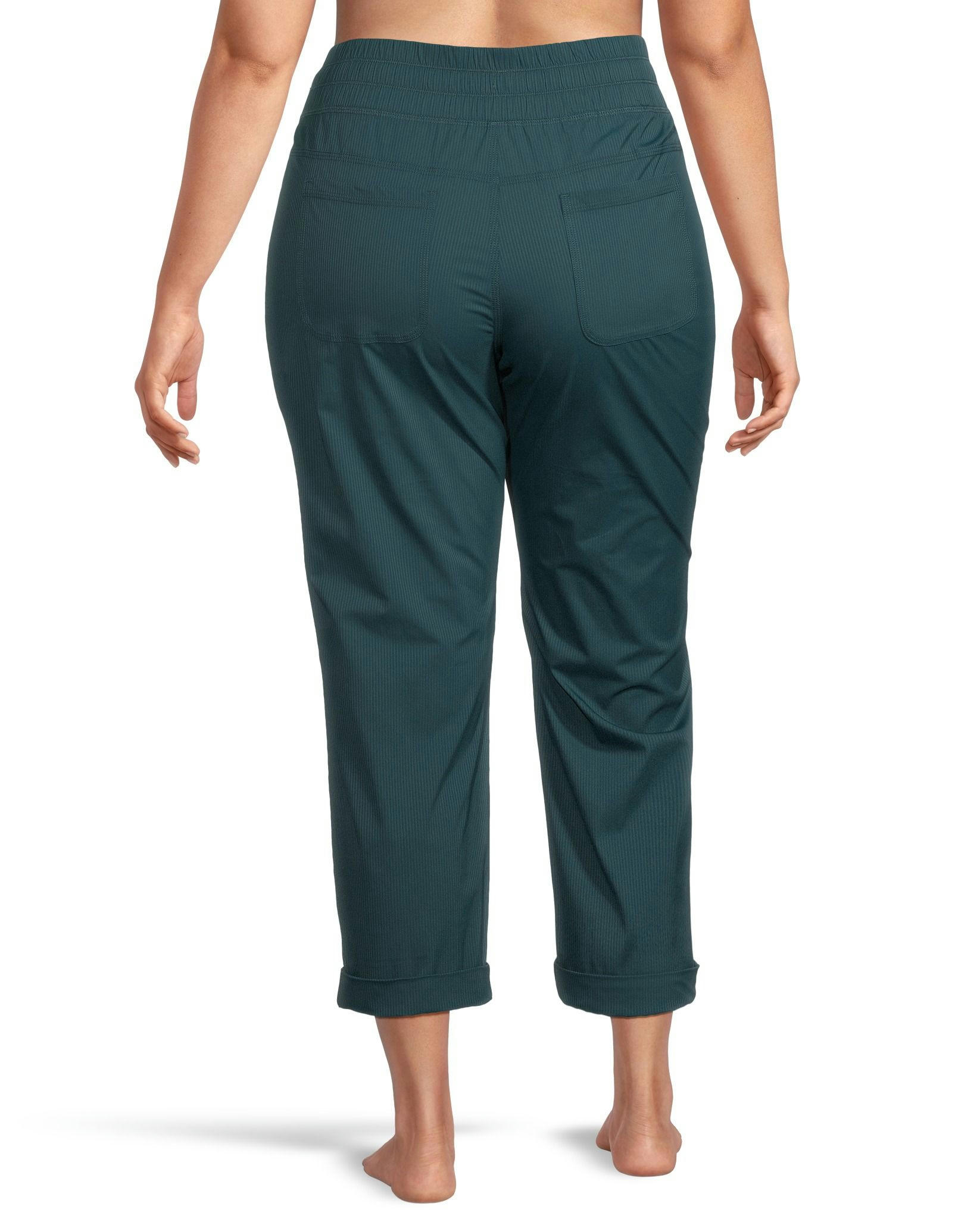 Shambhala Women's Live-In Ease Mid Rise Capri Pants