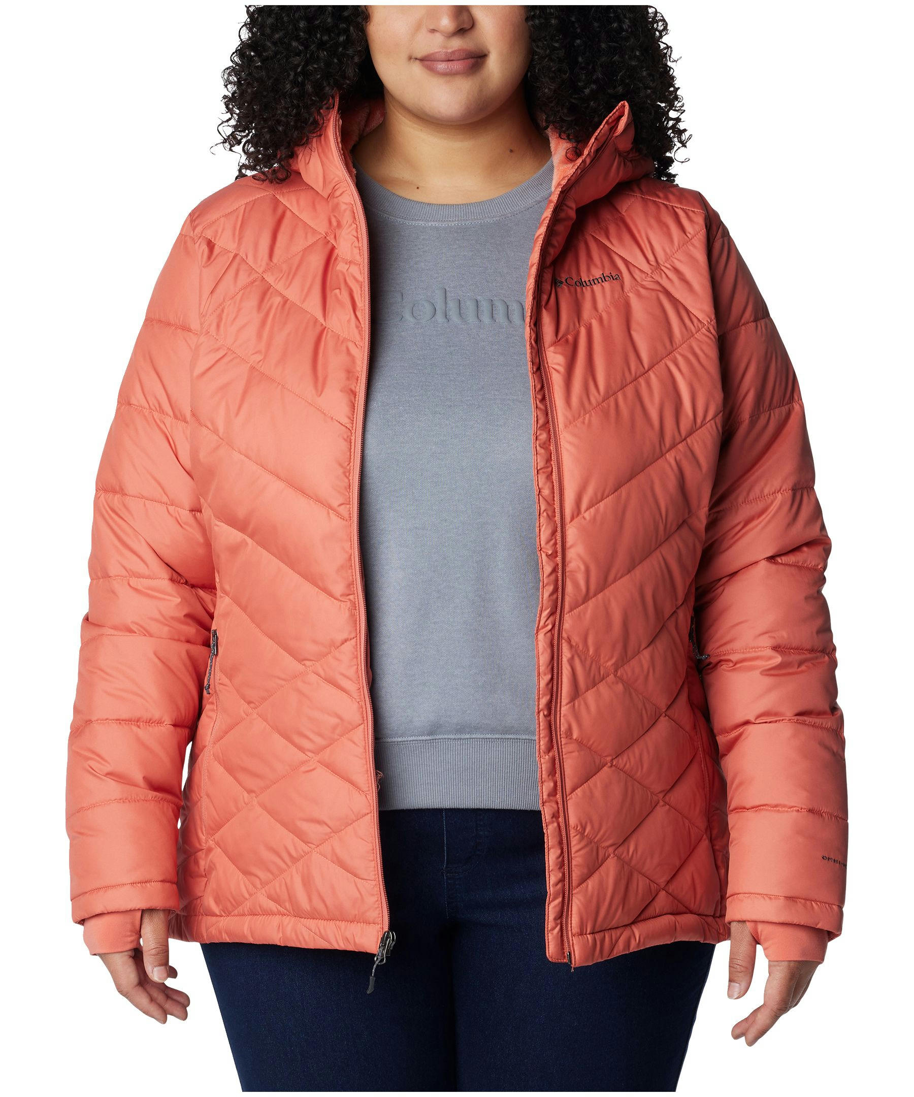 Columbia Women's Heavenly Omni-Heat Water Resistant Insulated Hooded Jacket
