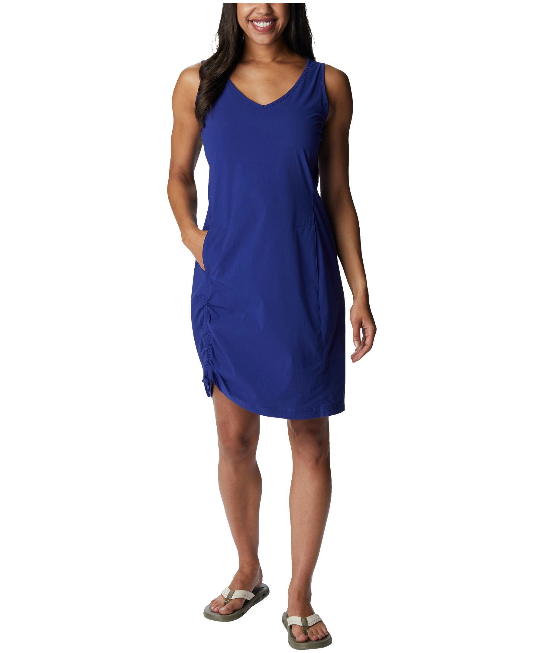 Columbia Women's Anytime Casual III Omni-Shade UPF 50 Sleeveless V-Neck Dress