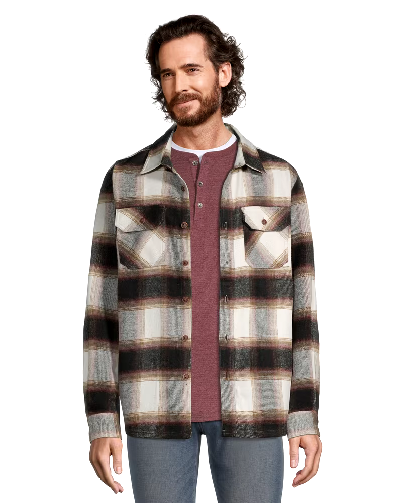 Boston Traders Men's Plaid Shacket