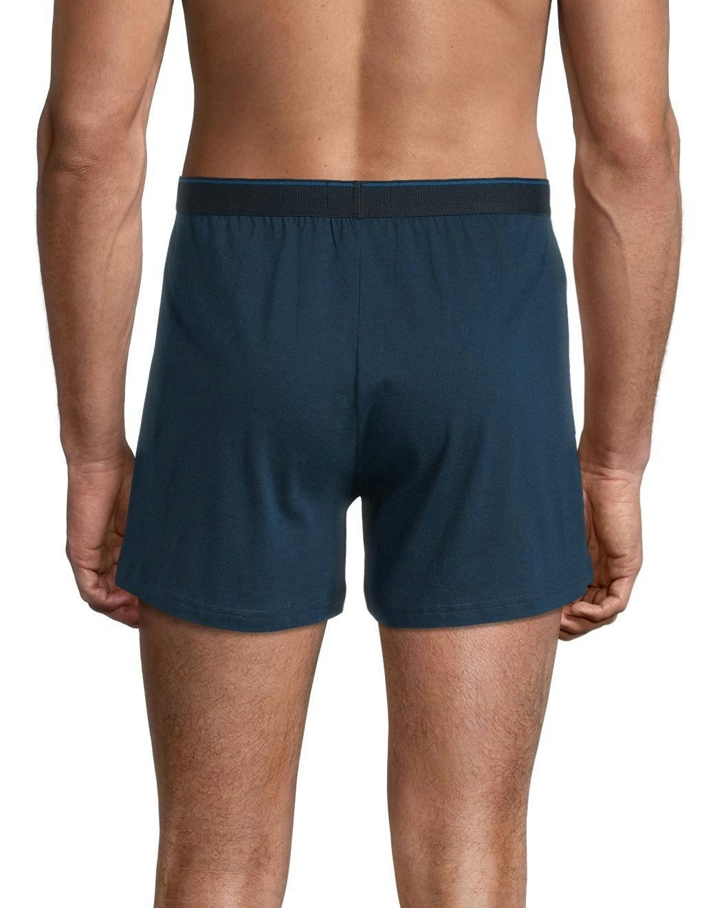 Denver Hayes Men's 2 Pack Yarn Dye Loose Fit Boxer Briefs