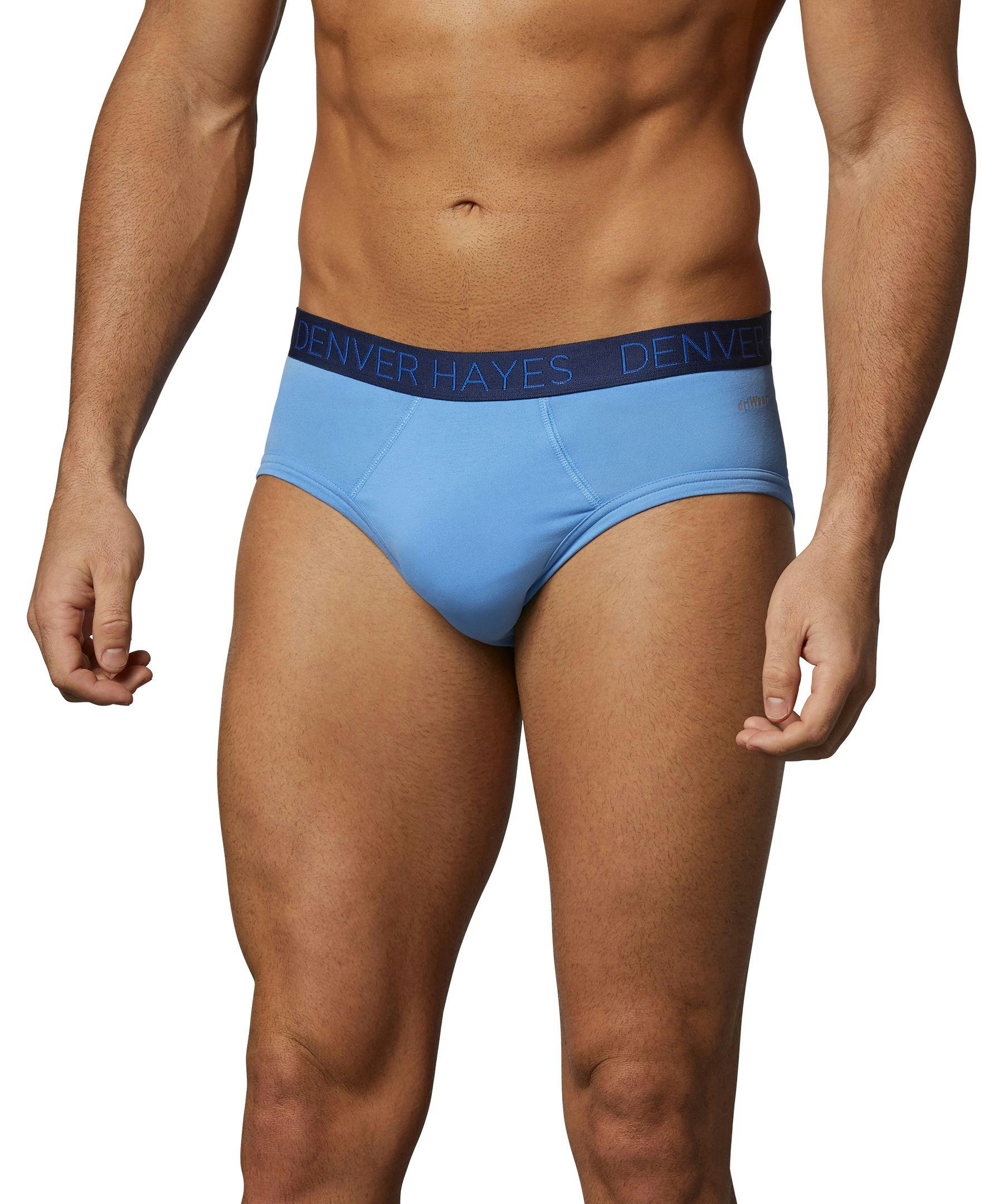Denver Hayes Men's 2 Pack Driwear Fashion Sport Briefs Underwear