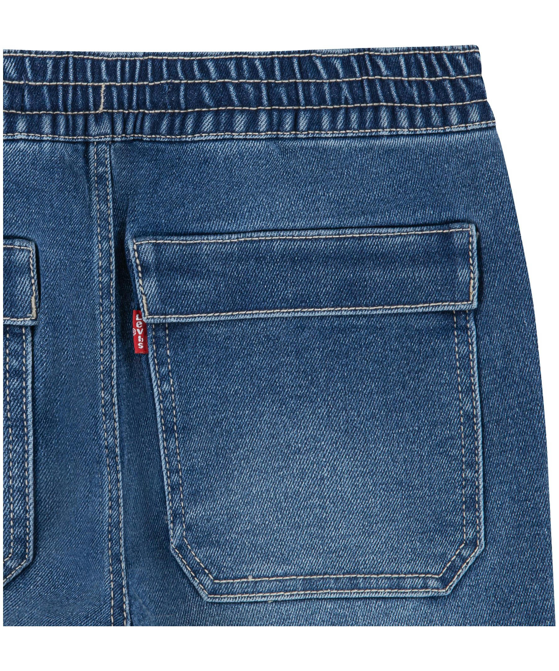 Levi's Boys' 7-16 Years Vacay All Day Jean Shorts with Elastic Waistband