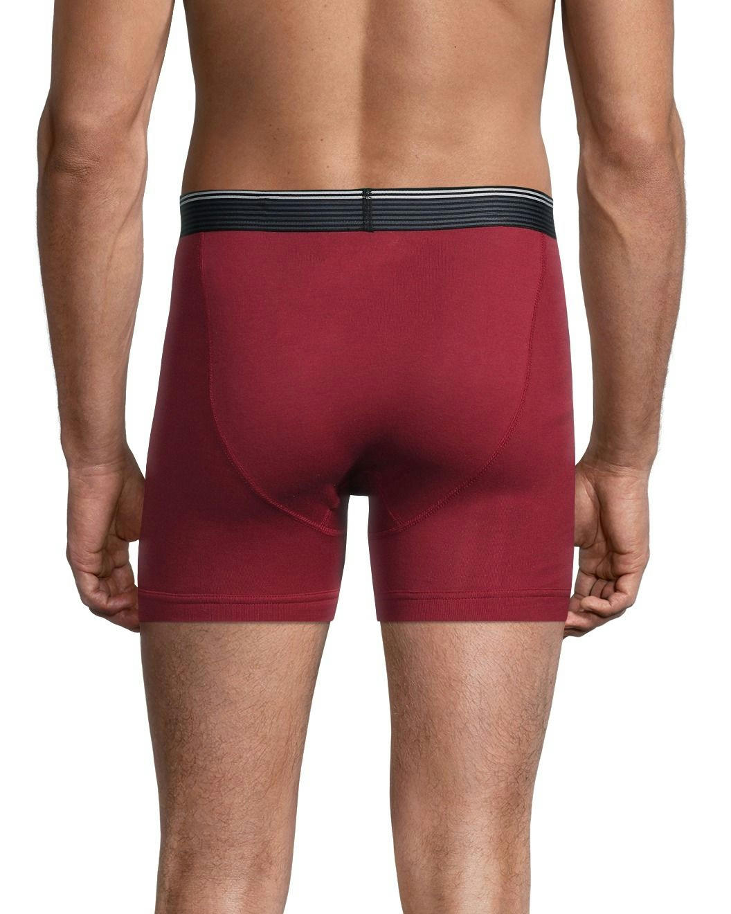 Denver Hayes Men's 4 Pack Classic Boxer Briefs Underwear