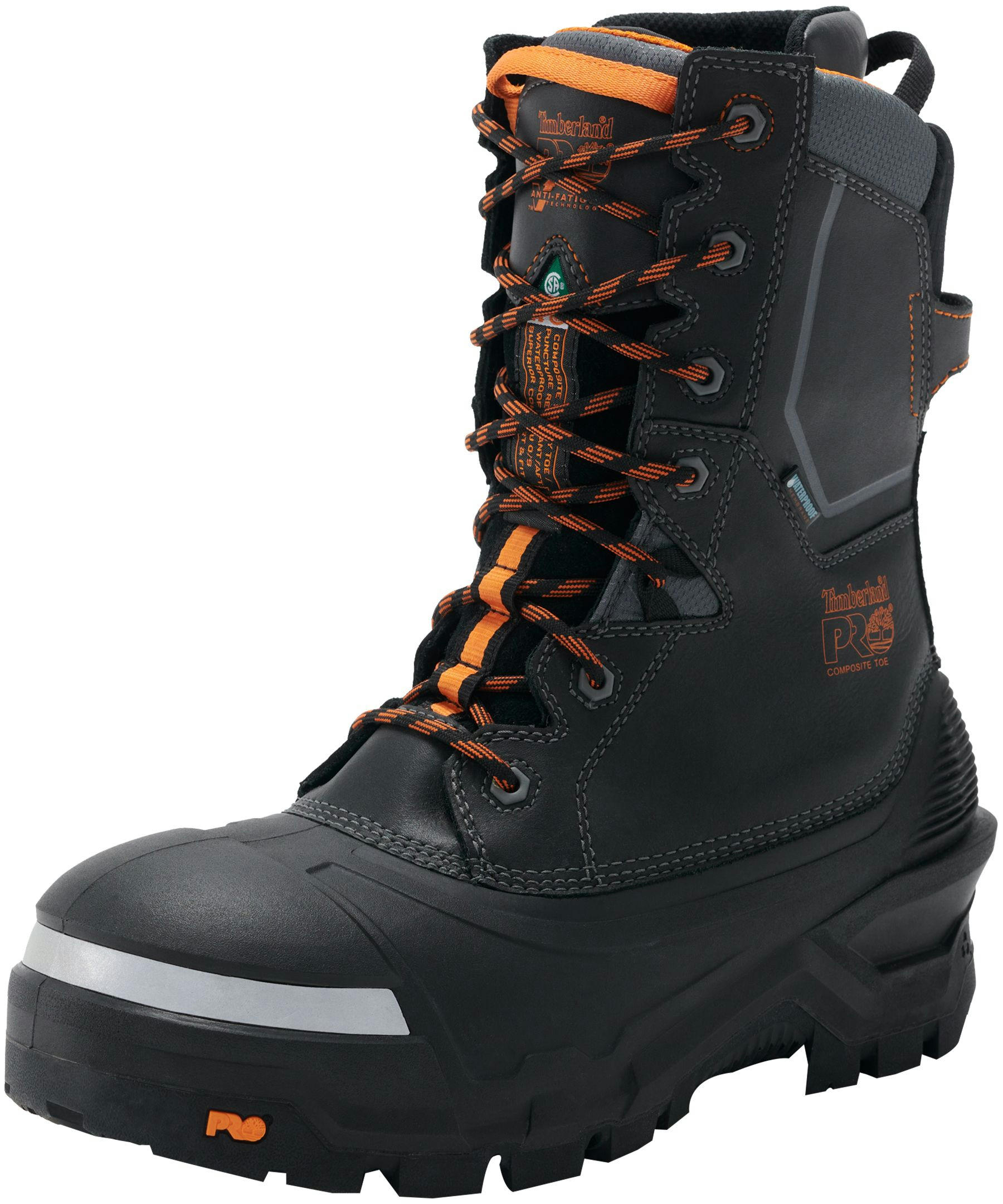 Timberland PRO Men's Pac Max Composite Toe Composite Plate 10 Inch Waterproof Winter Boot