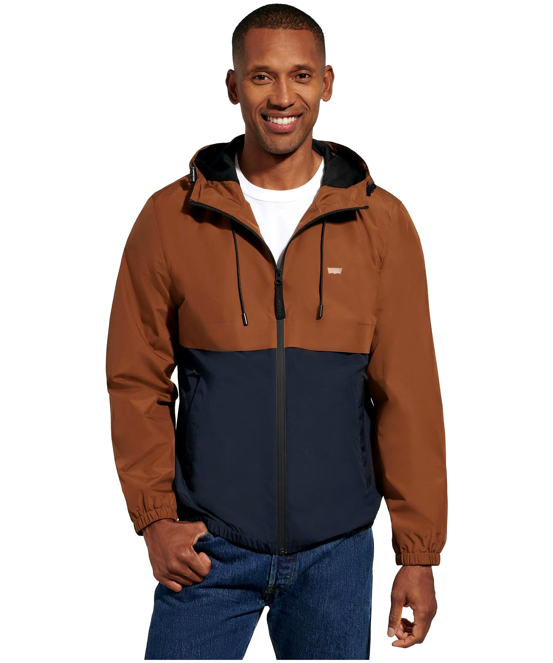 Levi's Men's Lightweight Water Resistant Rain Windbreaker