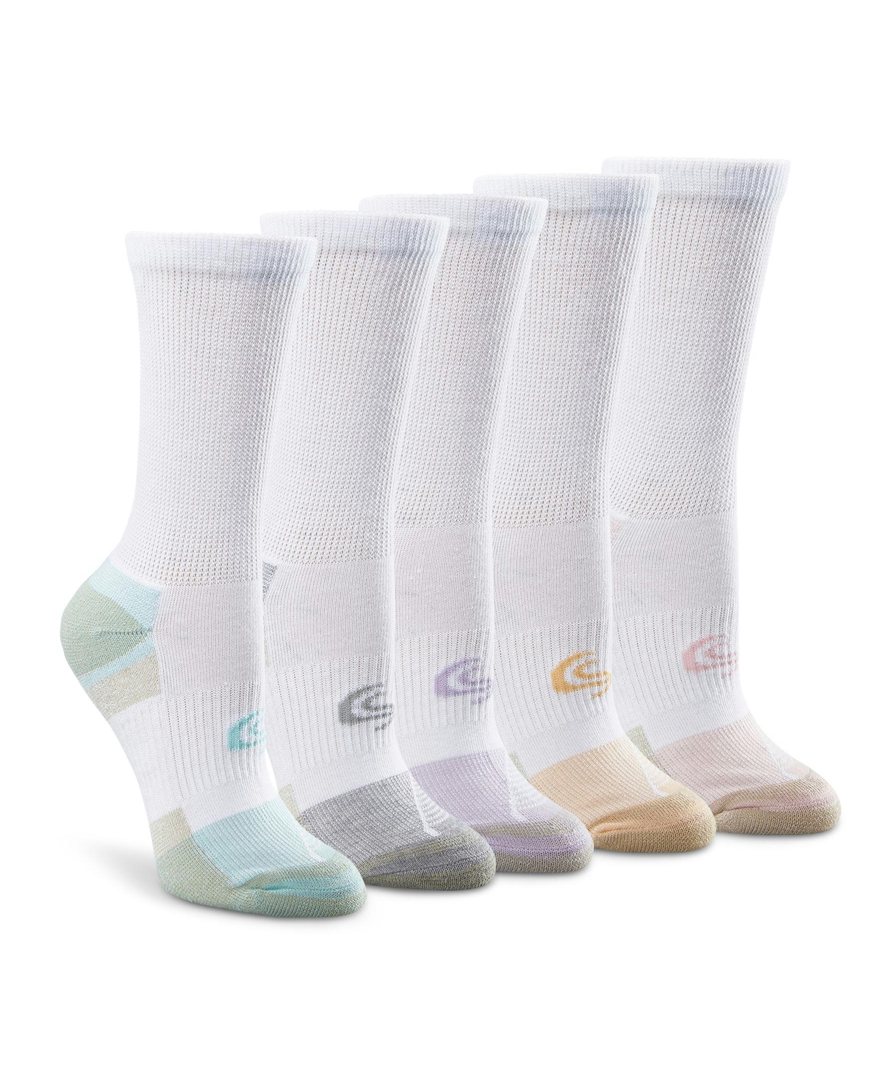 Copper Sole Women's 5 Pack Extreme Atheltic Crew Sock