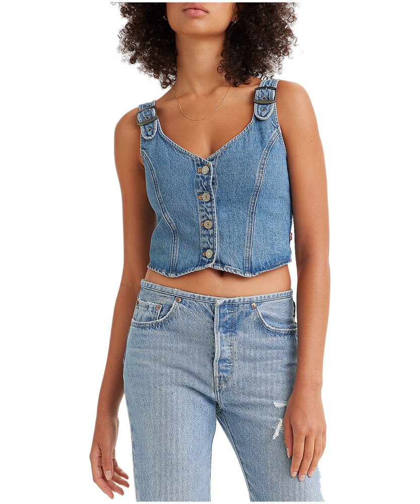Levi's Women's Charlie Cropped Jean Top