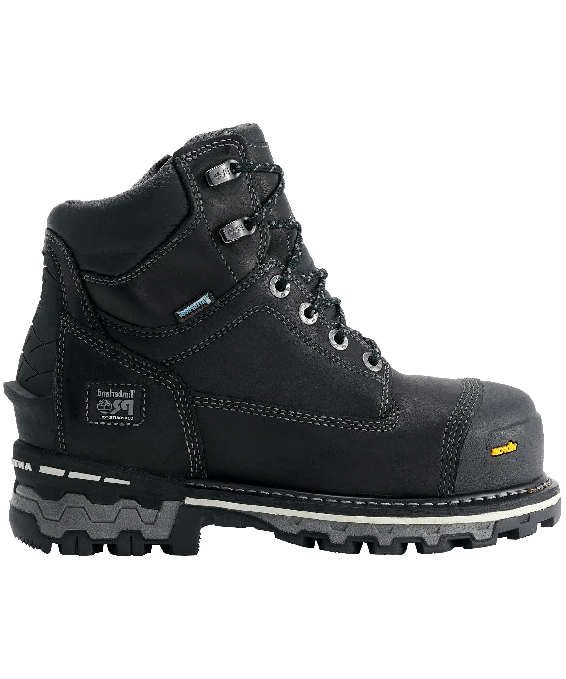 Women's Boondock 6 Inch Composite Toe Composite Plate Waterproof Work Boots