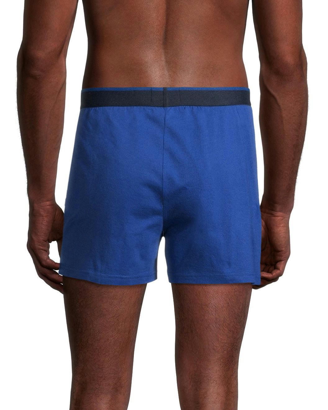 Denver Hayes Men's 2 Pack Yarn Dye Loose Fit Boxer Briefs