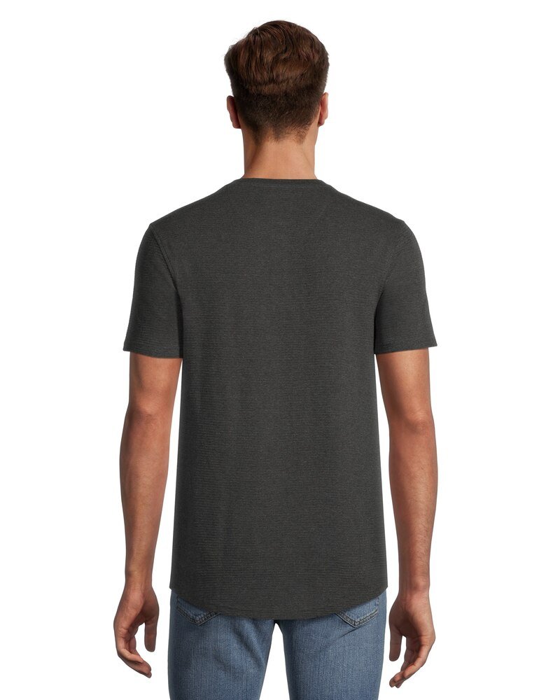 Men's Short Sleeve Modern Fit Ottoman Henley Shirt