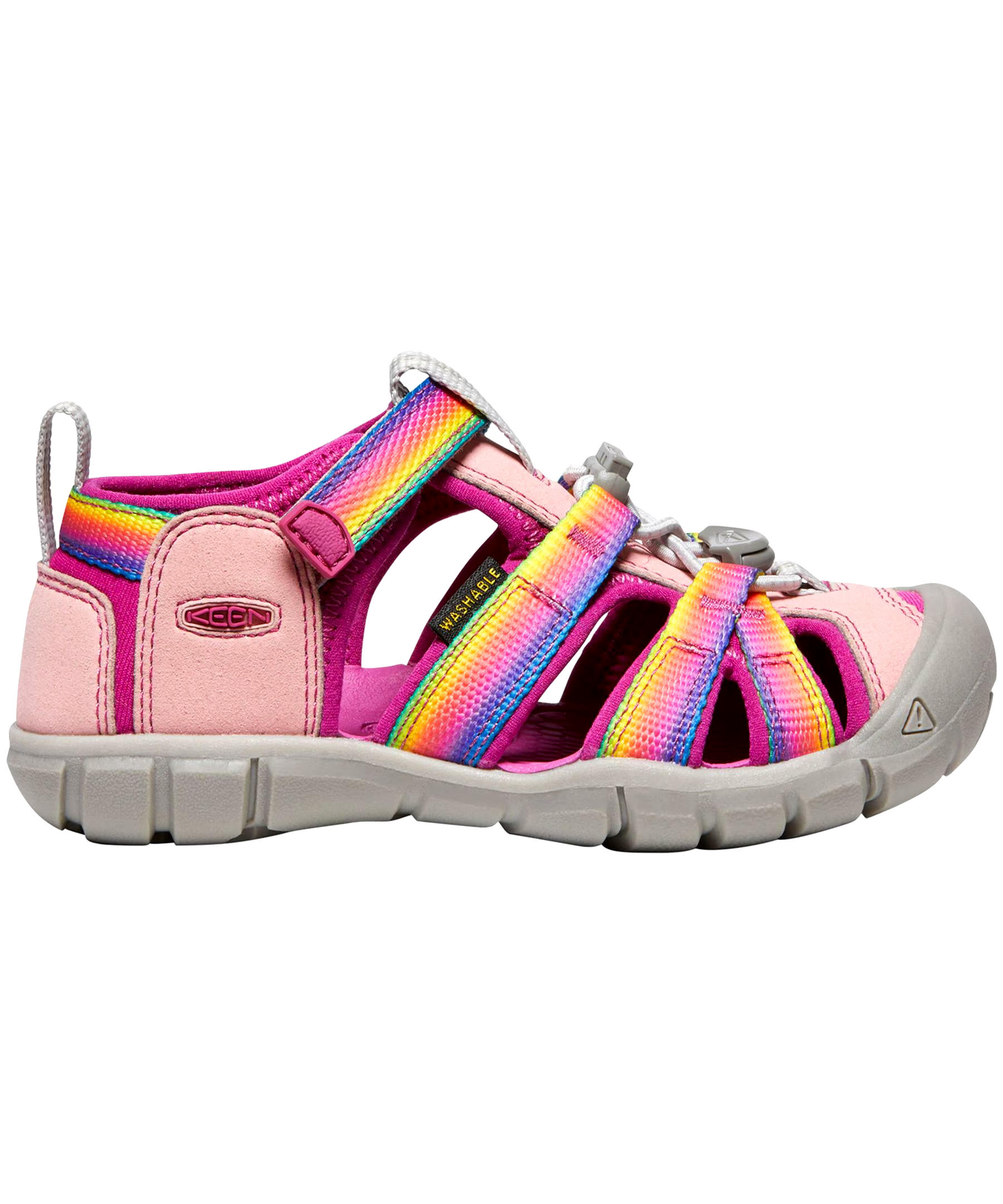 Keen Canada Outdoor Preschool Newport H2-C Sandals - Rainbow/Festival Fuchsia