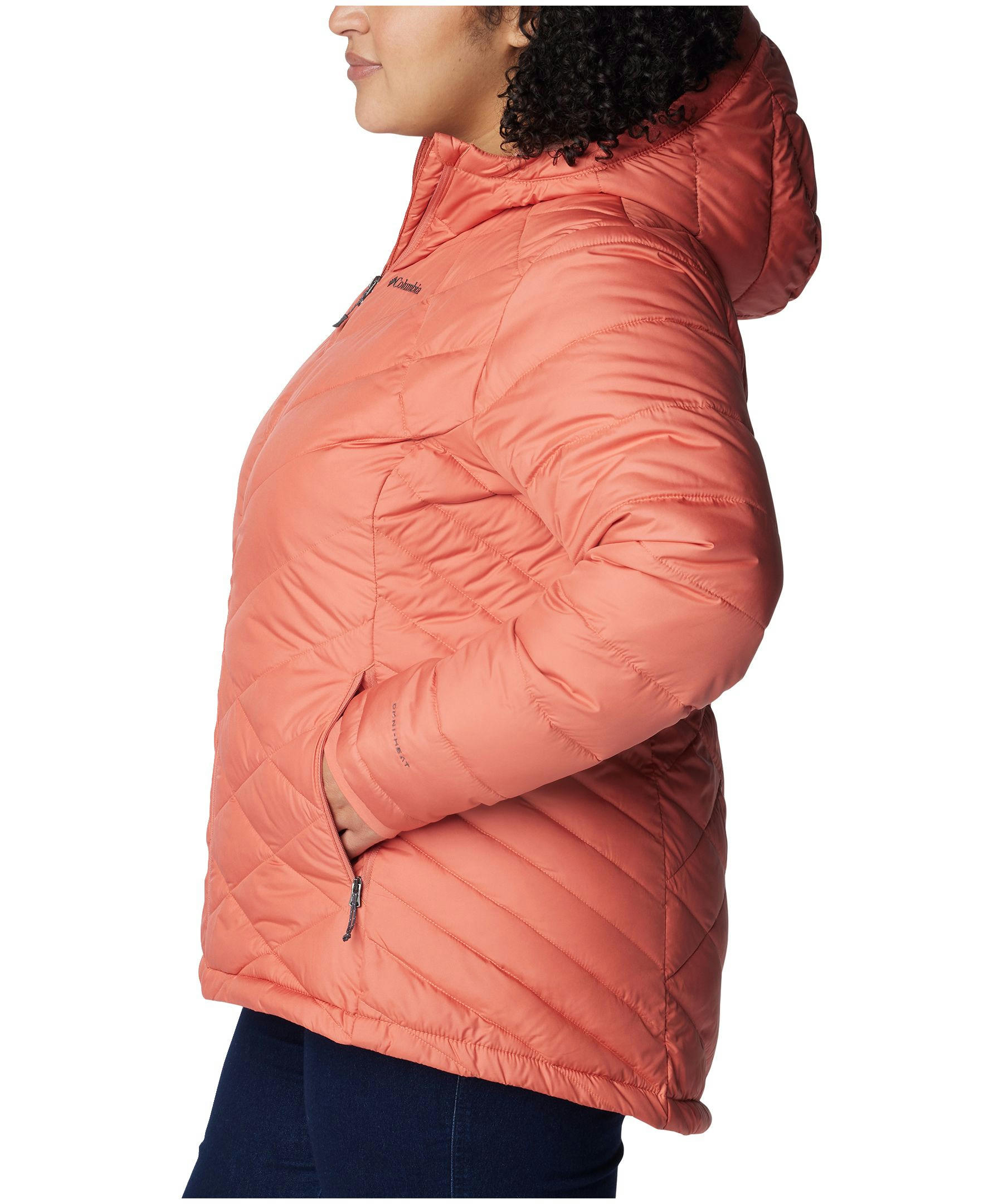 Columbia Women's Heavenly Omni-Heat Water Resistant Insulated Hooded Jacket