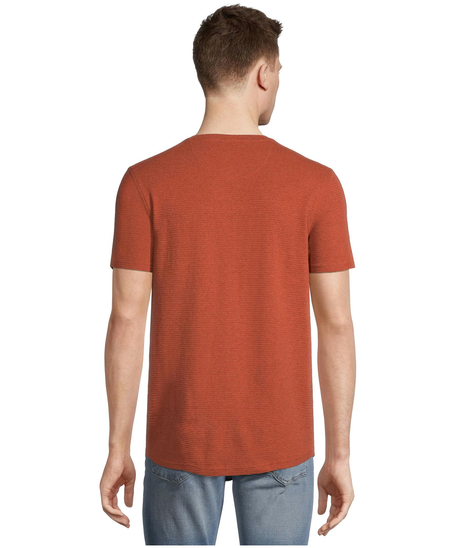 Men's Short Sleeve Modern Fit Ottoman Henley Shirt