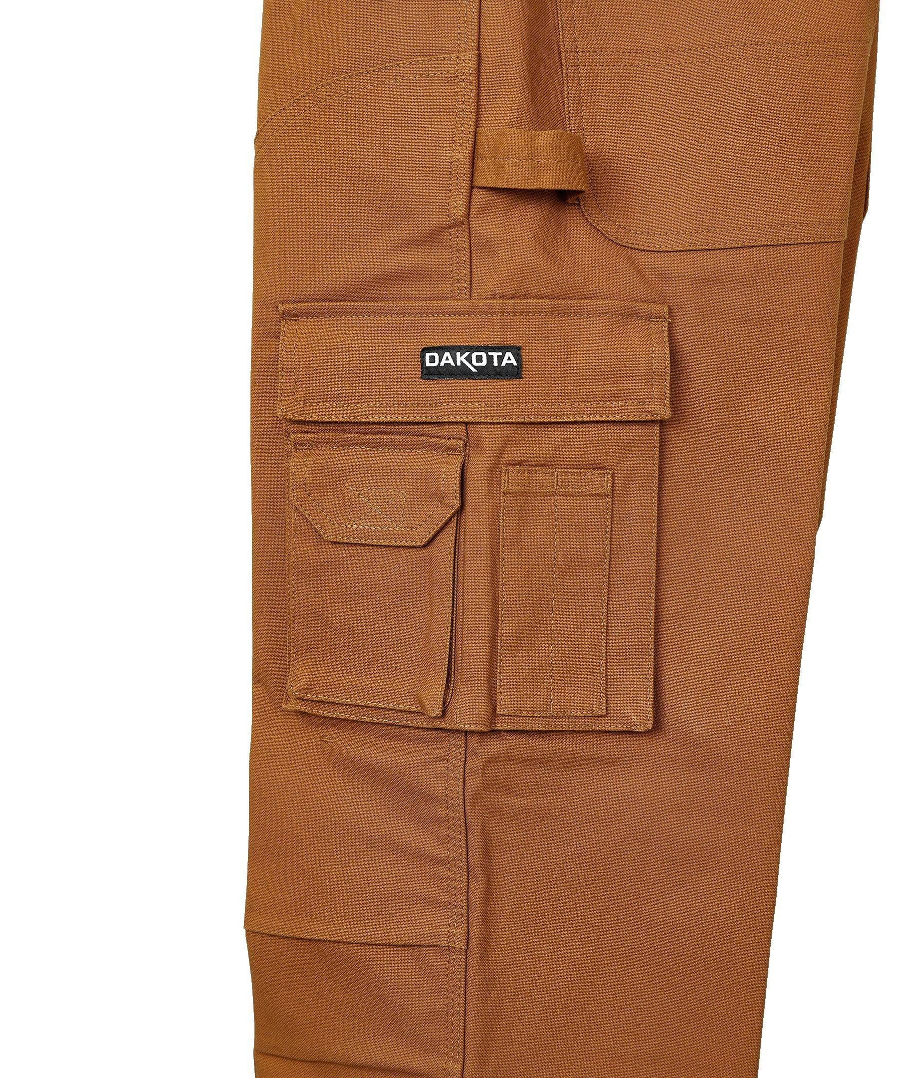 Dakota Workpro Series Men's Cotton Flannel Lined Stretch Duck Work Pants