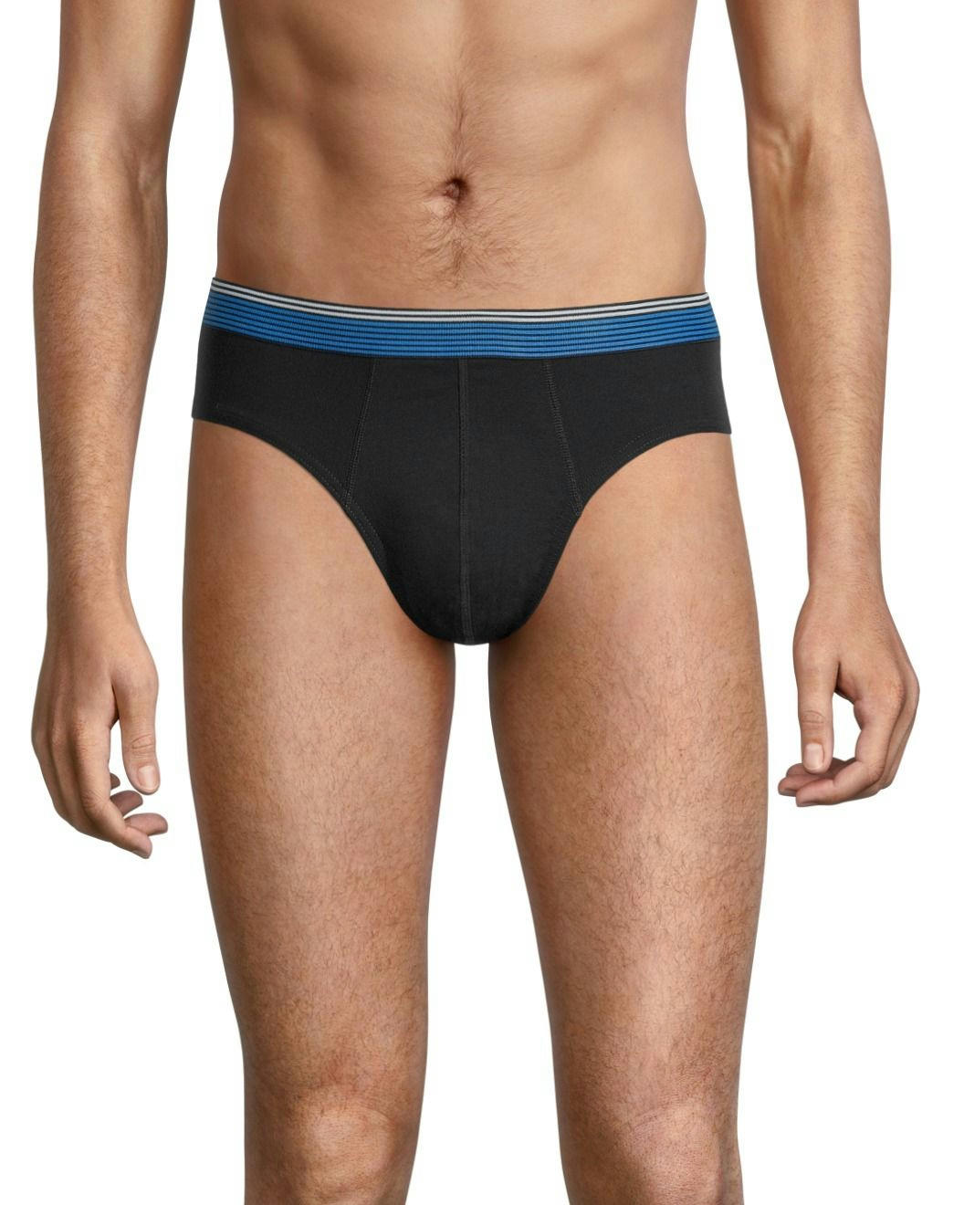 Denver Hayes Men's 4 Pack Yarn Dye Sport Briefs