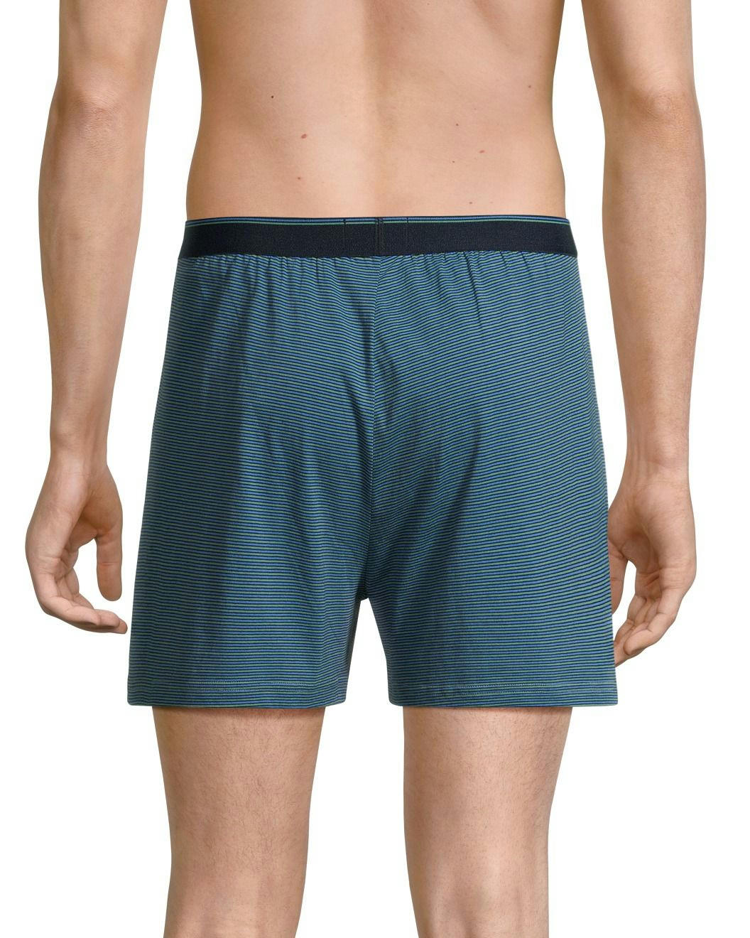 Denver Hayes Men's 2 Pack Yarn Dye Loose Fit Boxer Briefs