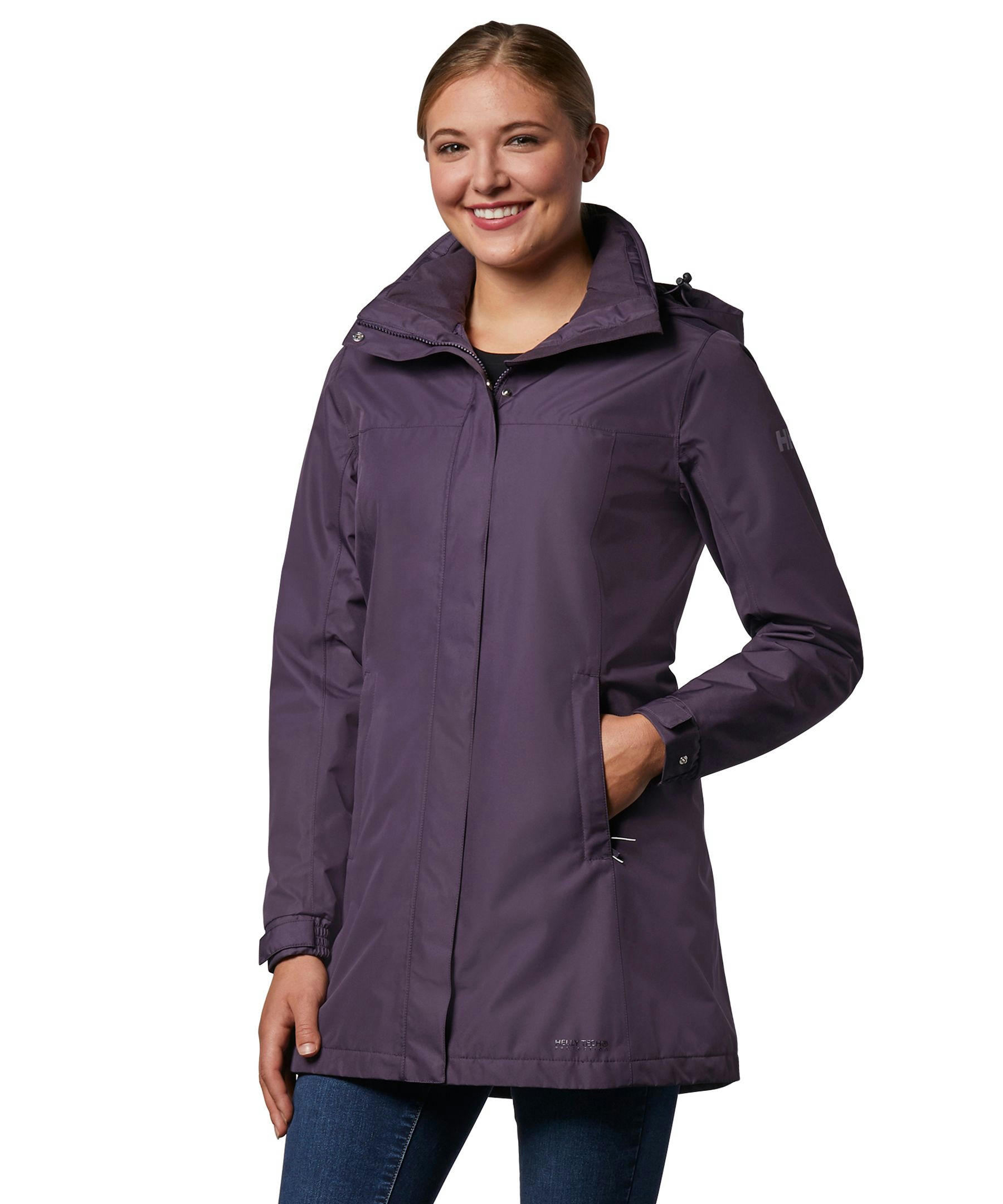 Helly Hansen Women's Aden Insulated Waterproof Long Length Rain Jacket