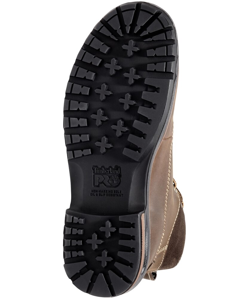 Timberland PRO Women's Hightower 6 Inch Composite Toe Composite Plate Leather Work Boots - Brown