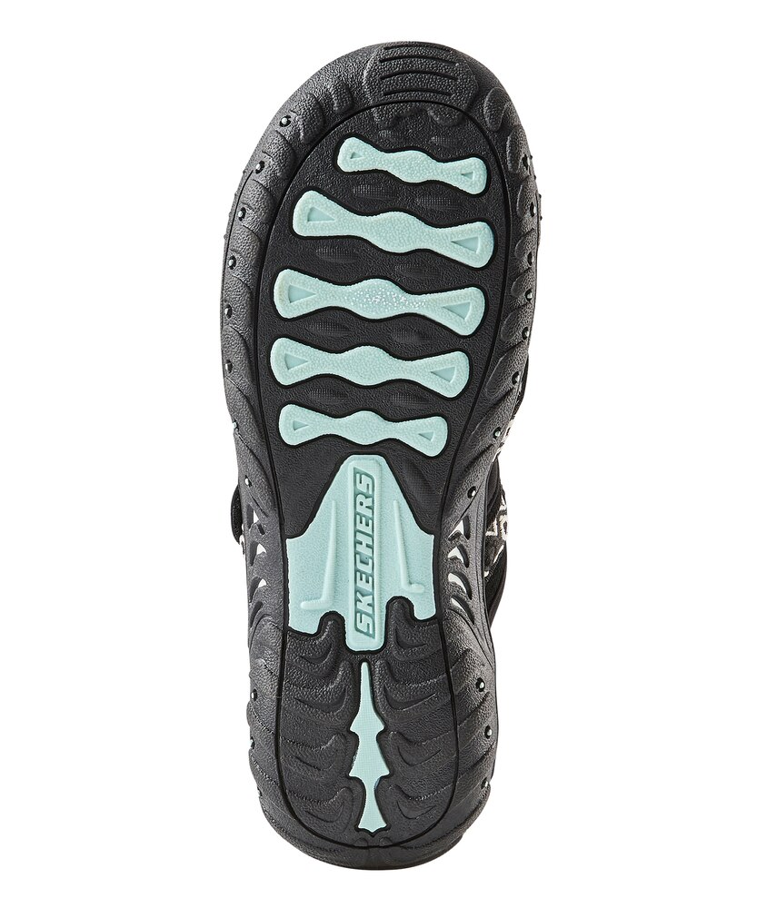 Skechers Women's Reggae Trailway Flip-Flop Sandals - Black