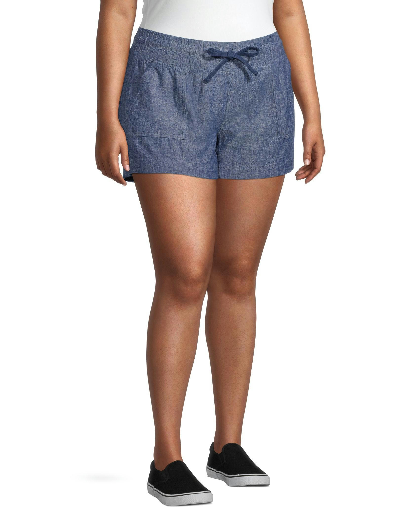 Women's Linen Blend Shorts