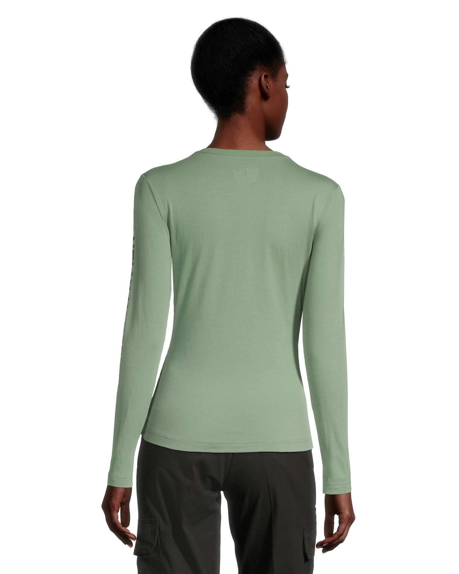 Helly Hansen Workwear Women's Sleeve Logo Cotton Long Sleeve T Shirt