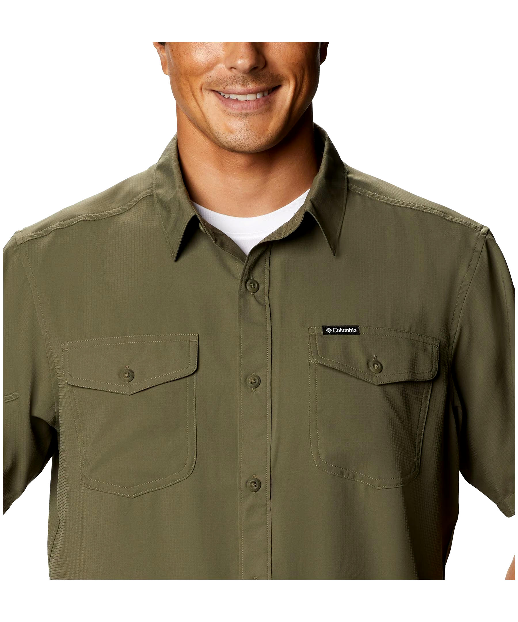 Columbia Men's Utilizer II Short Sleeve Traveller Omni Shade Ripstop Shirt