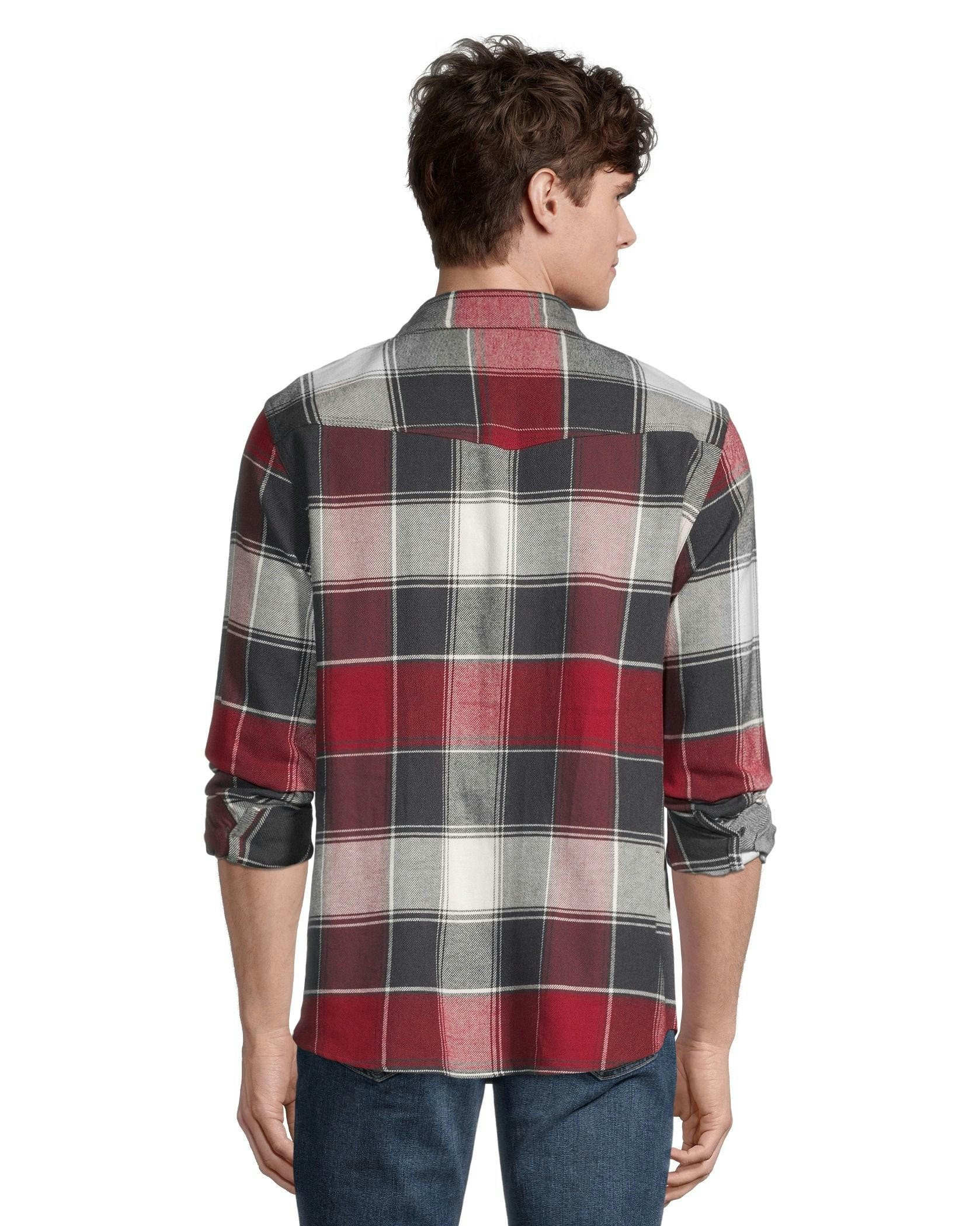 WindRiver Men's Heritage Fashion Stretch Flannel Shirt