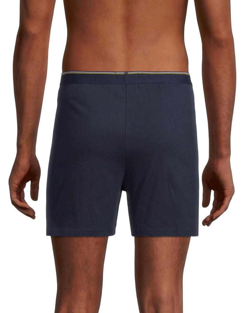 Denver Hayes Men's 2 Pack Yarn Dye Loose Fit Boxer Briefs