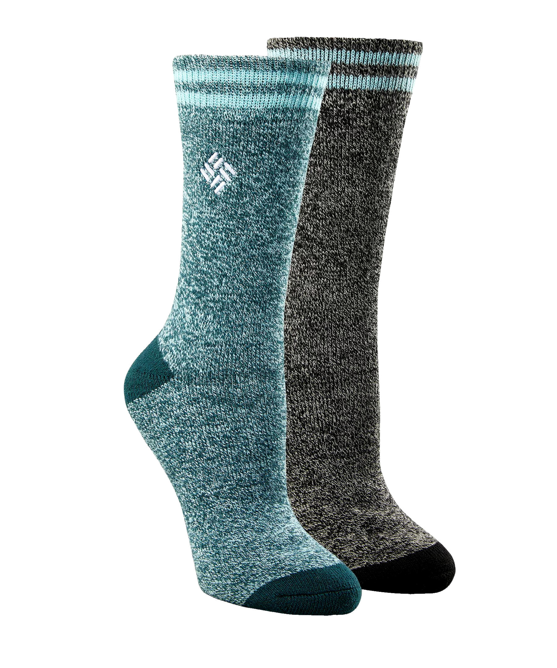 Women's Mid Weight Thermal Basic Crew Socks