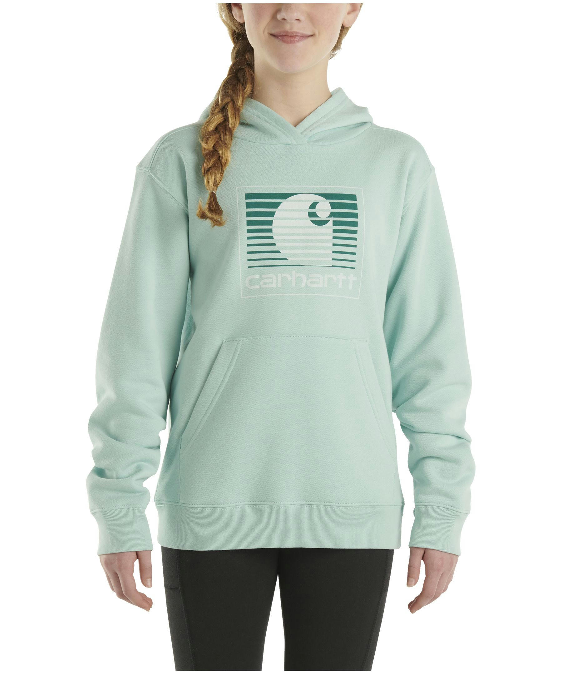 Carhartt Kids' Unisex Graphic Fleece Lined Pullover Hoodie