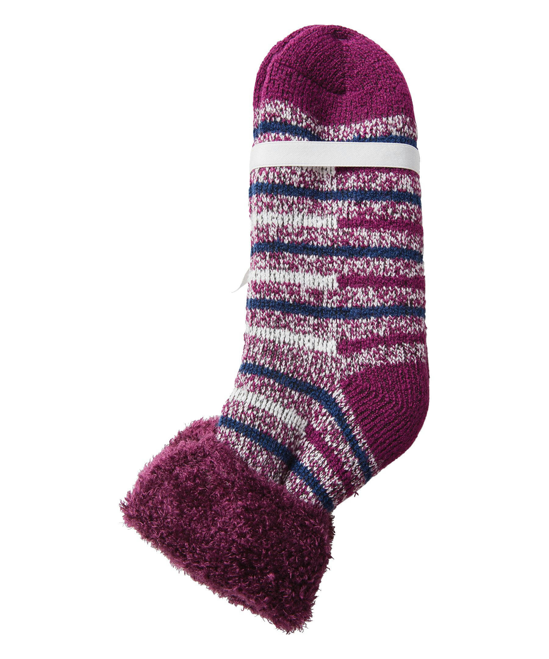 WindRiver Women's Feather Cuff T-Max Heat Home Socks