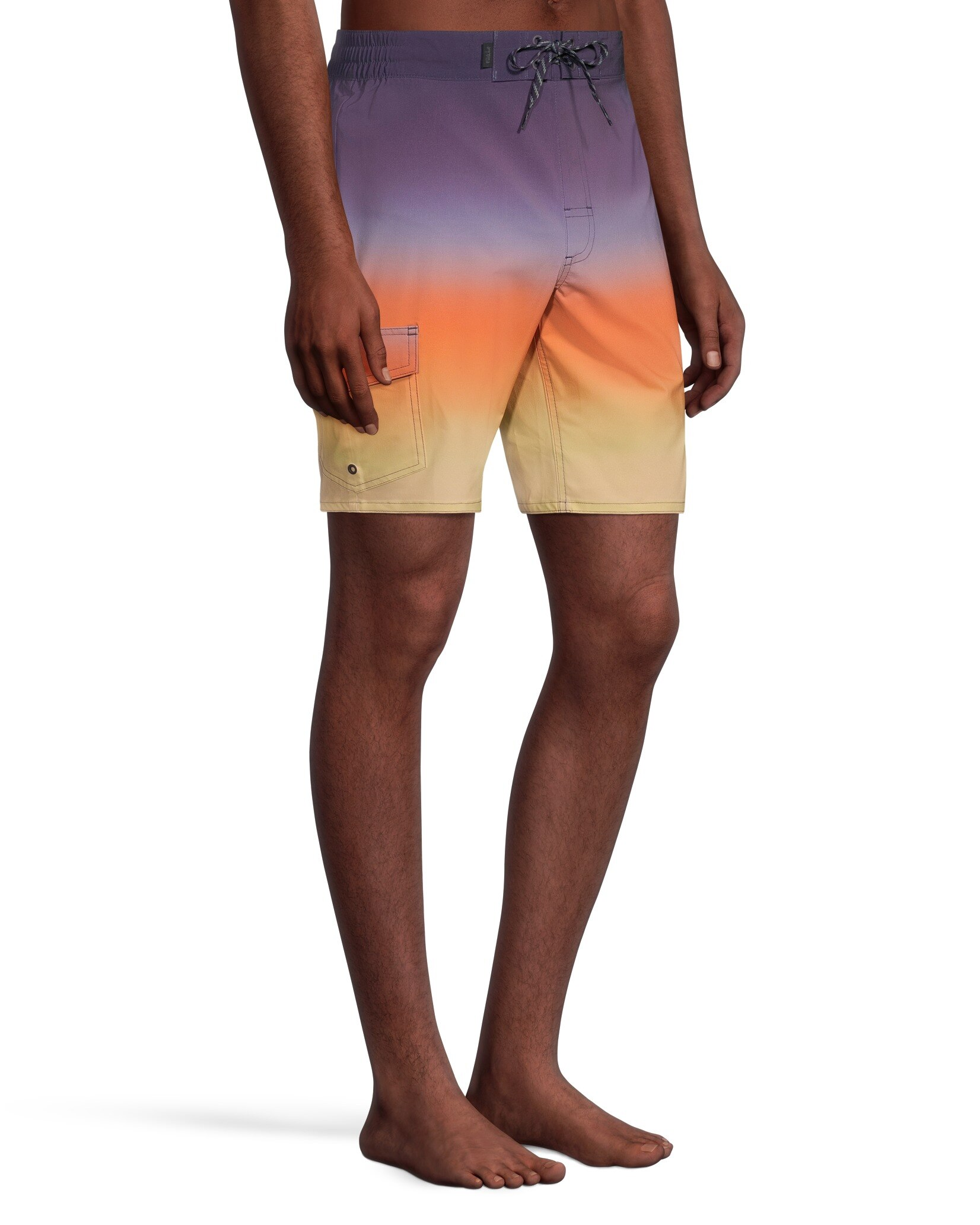Men's Ombre Quick Dry E-Board Shorts