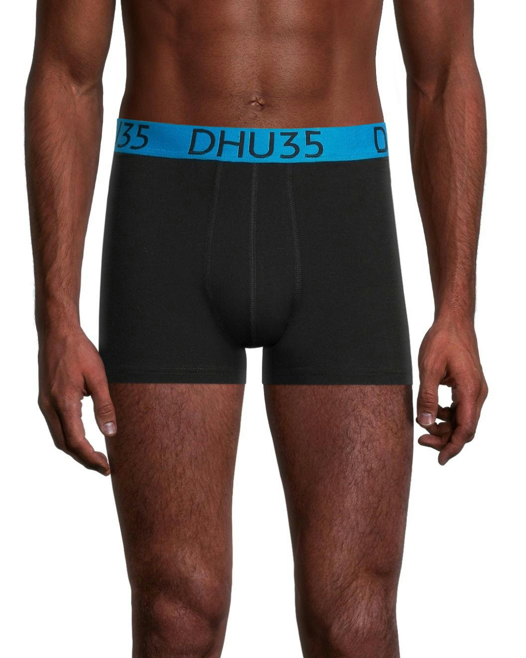 Denver Hayes Men's 3 Pack Fashion Cotton Stretch Elastic BOXER Brief Underwear