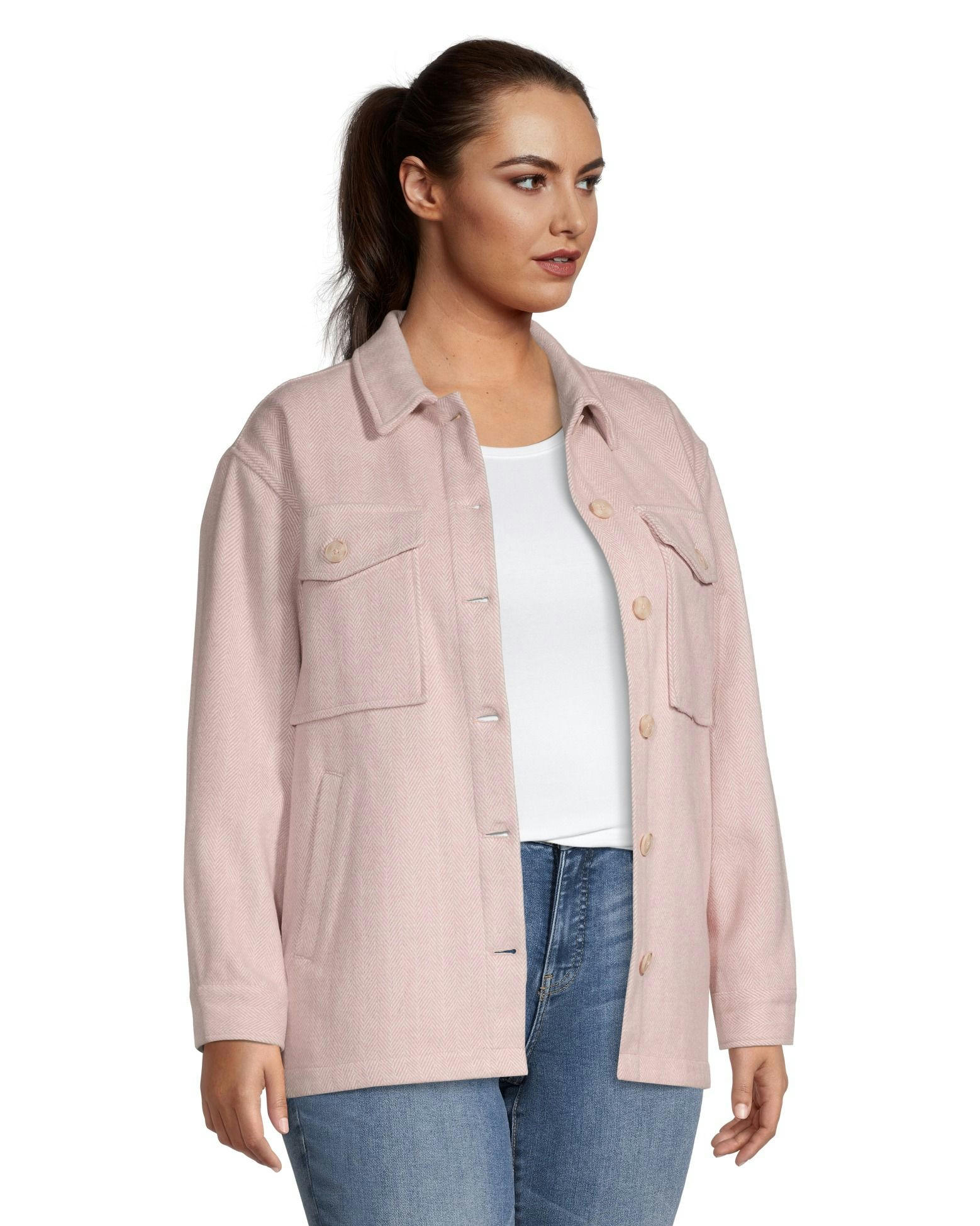 Denver Hayes Women's Button Down Shacket