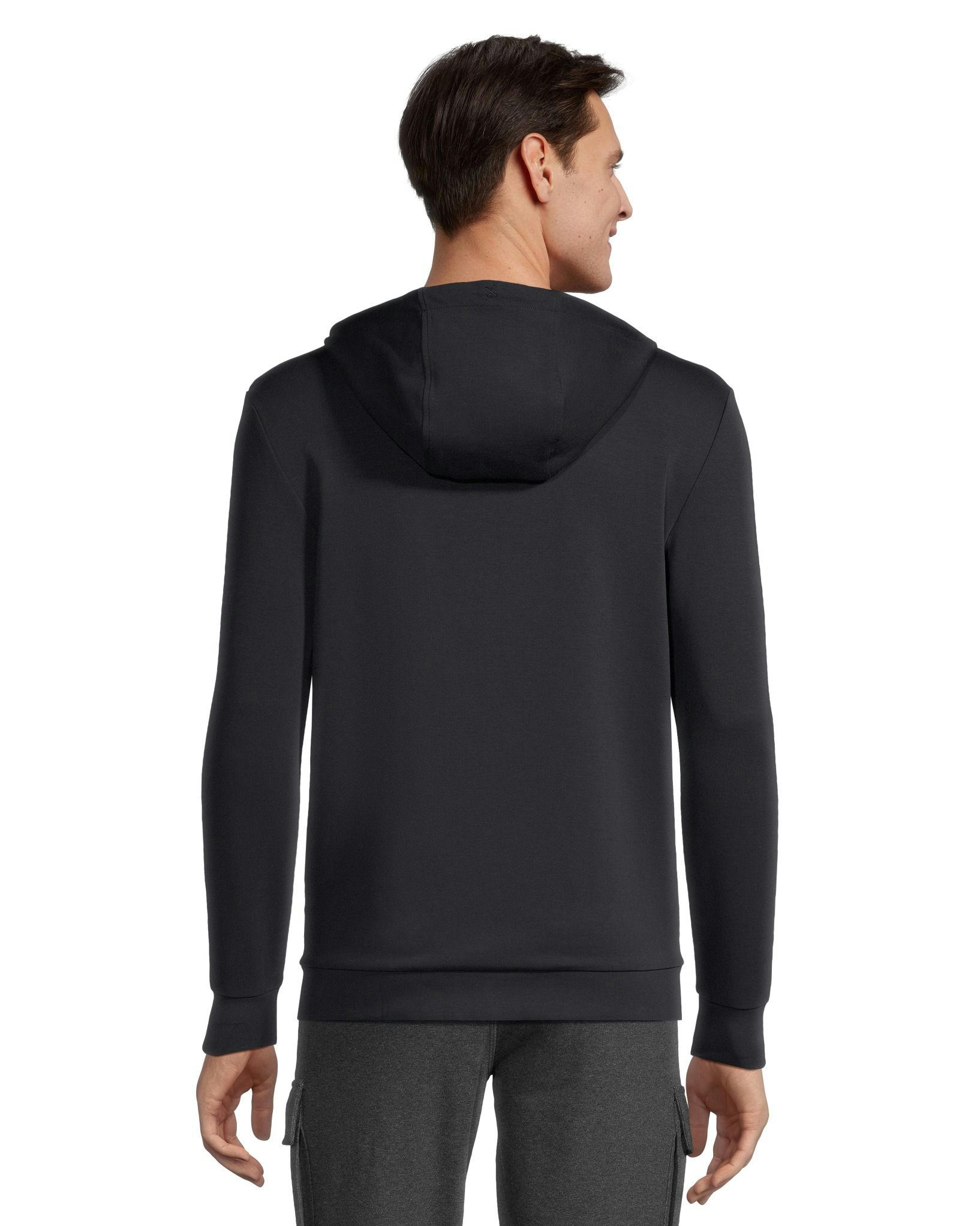 Matrix Men's Double-Knit Stretch Fabric Full Zip Hoodie