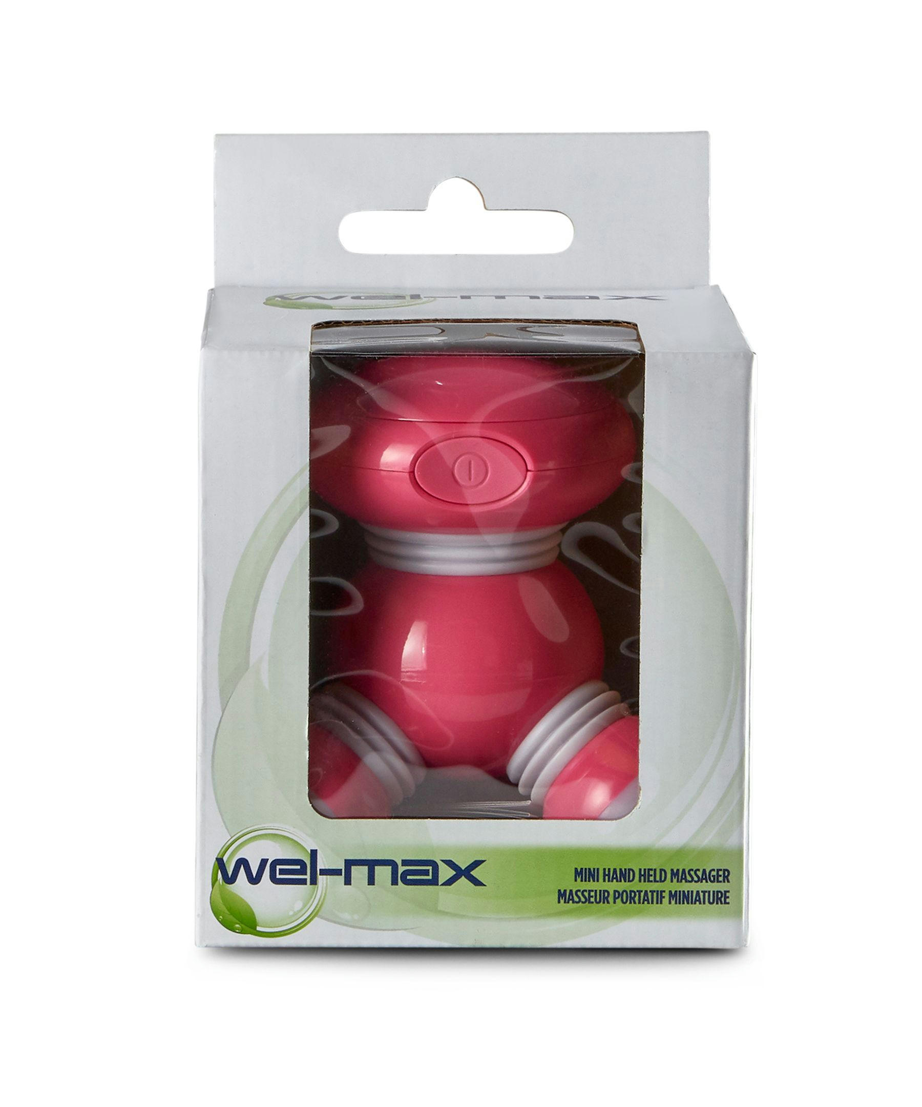 Wel-max Hand Held Massager With Batteries