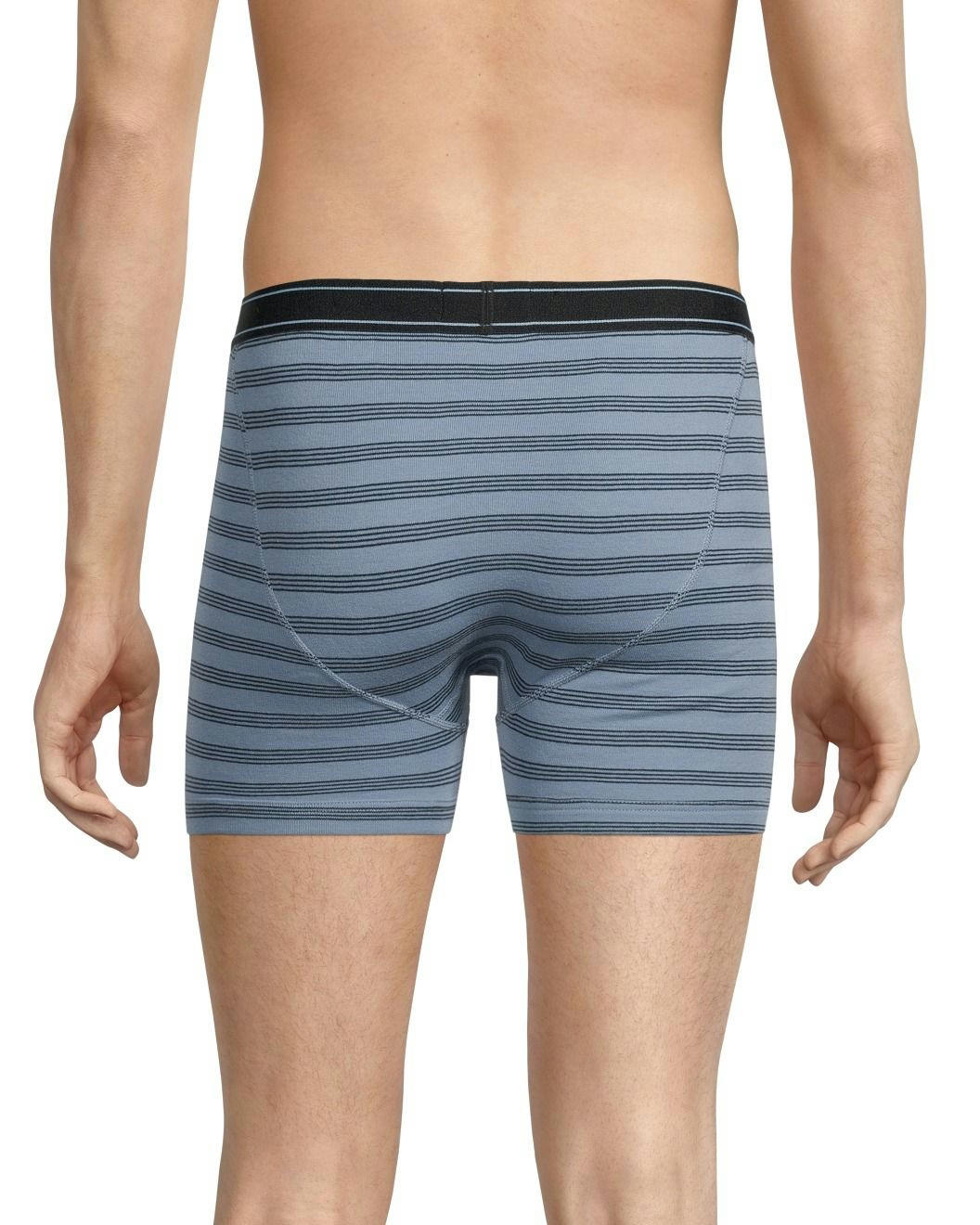 Denver Hayes Men's 2 Pack Yarn Dye Boxer Briefs