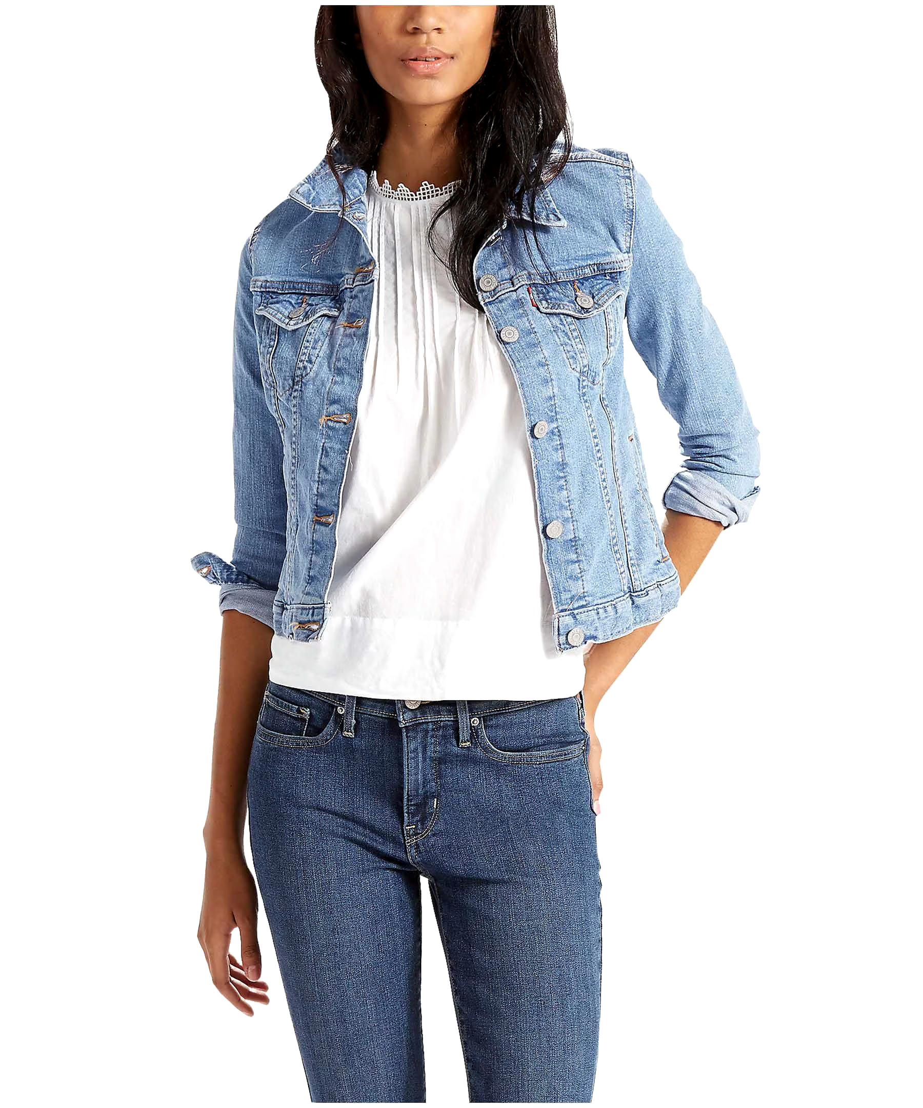 Levi's Women's Original Trucker Jacket - Medium Indigo
