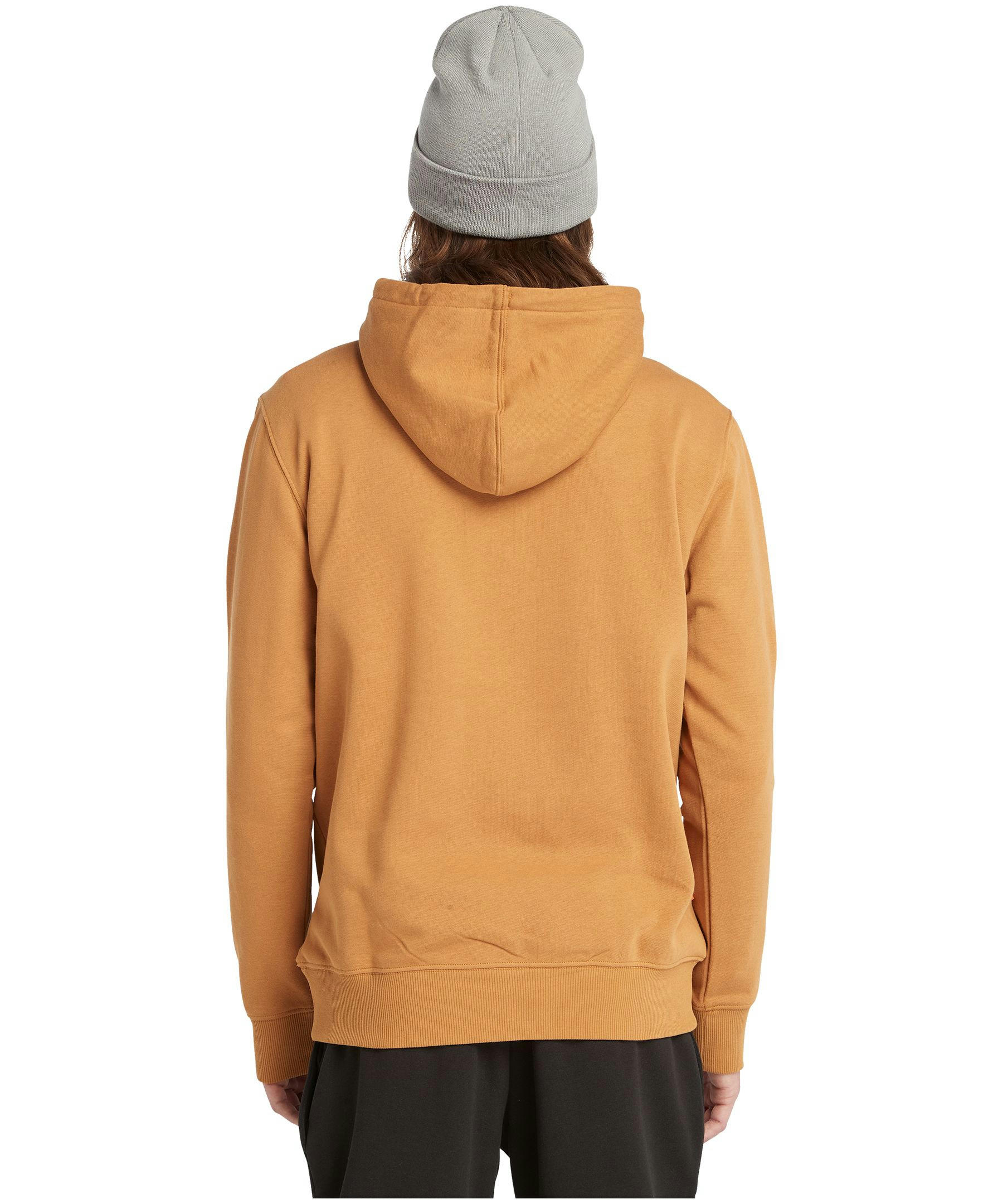 Timberland Men's Core Tree Logo Kangaroo Pocket Pullover Hoodie