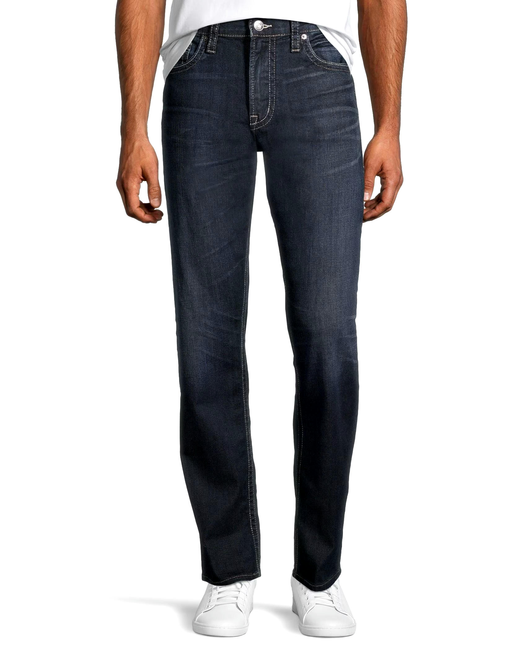 Silver Men's Eddie Relaxed Fit Tapered Jeans - Dark Wash