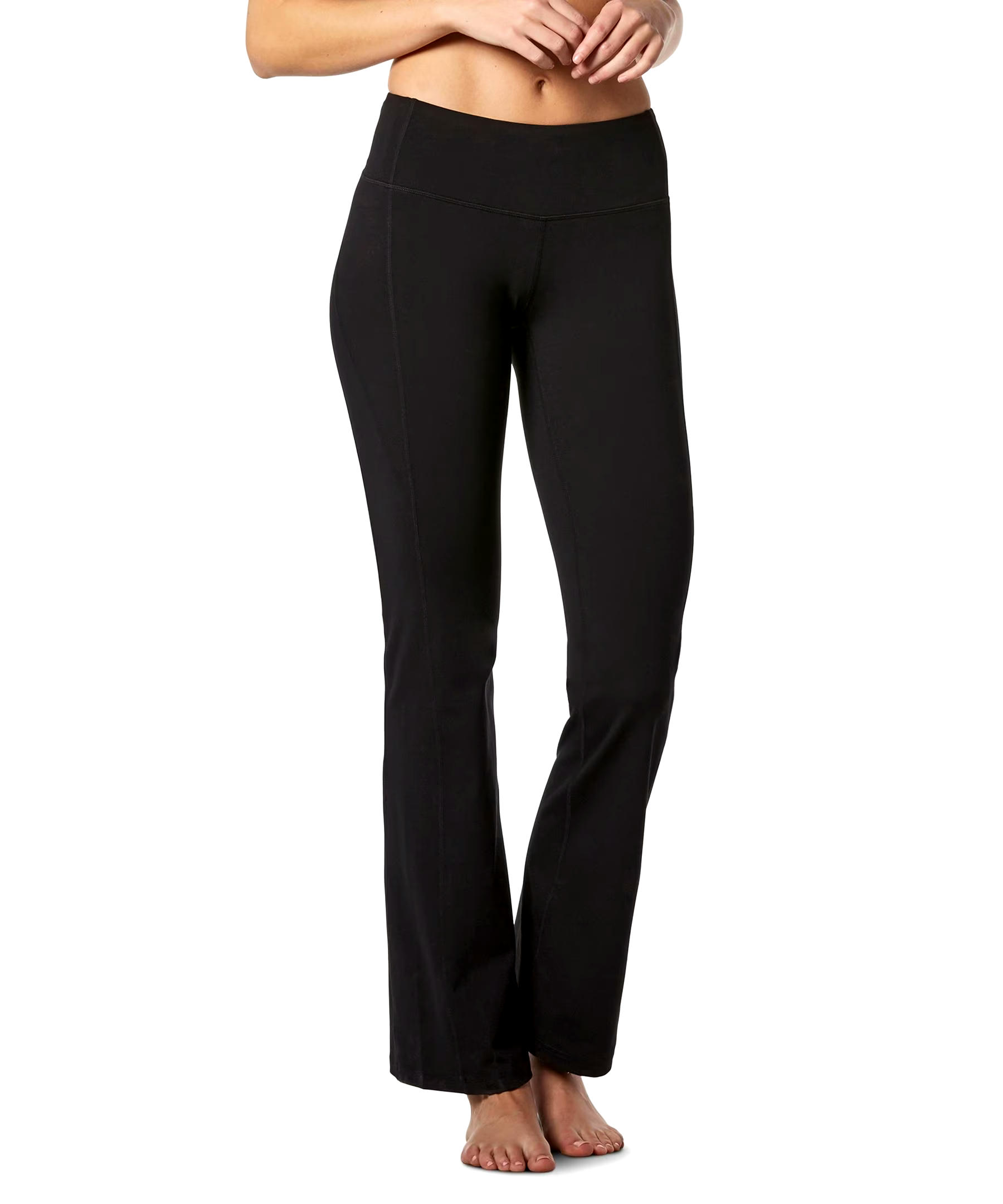 Shambhala Women's Mid Rise Live-In Comfort Flare Pants