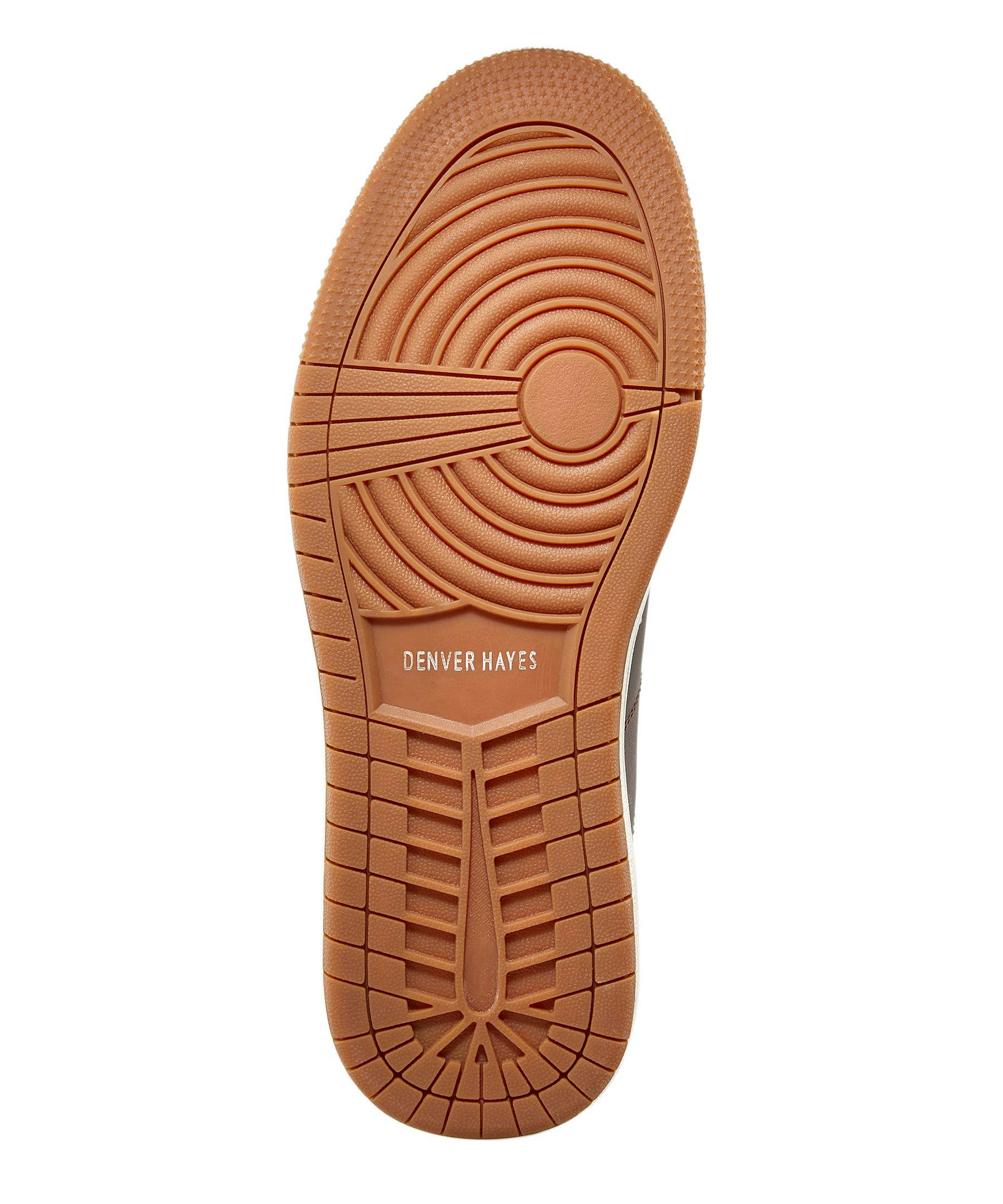 Men's Leather Perth Shoes - Dark Brown