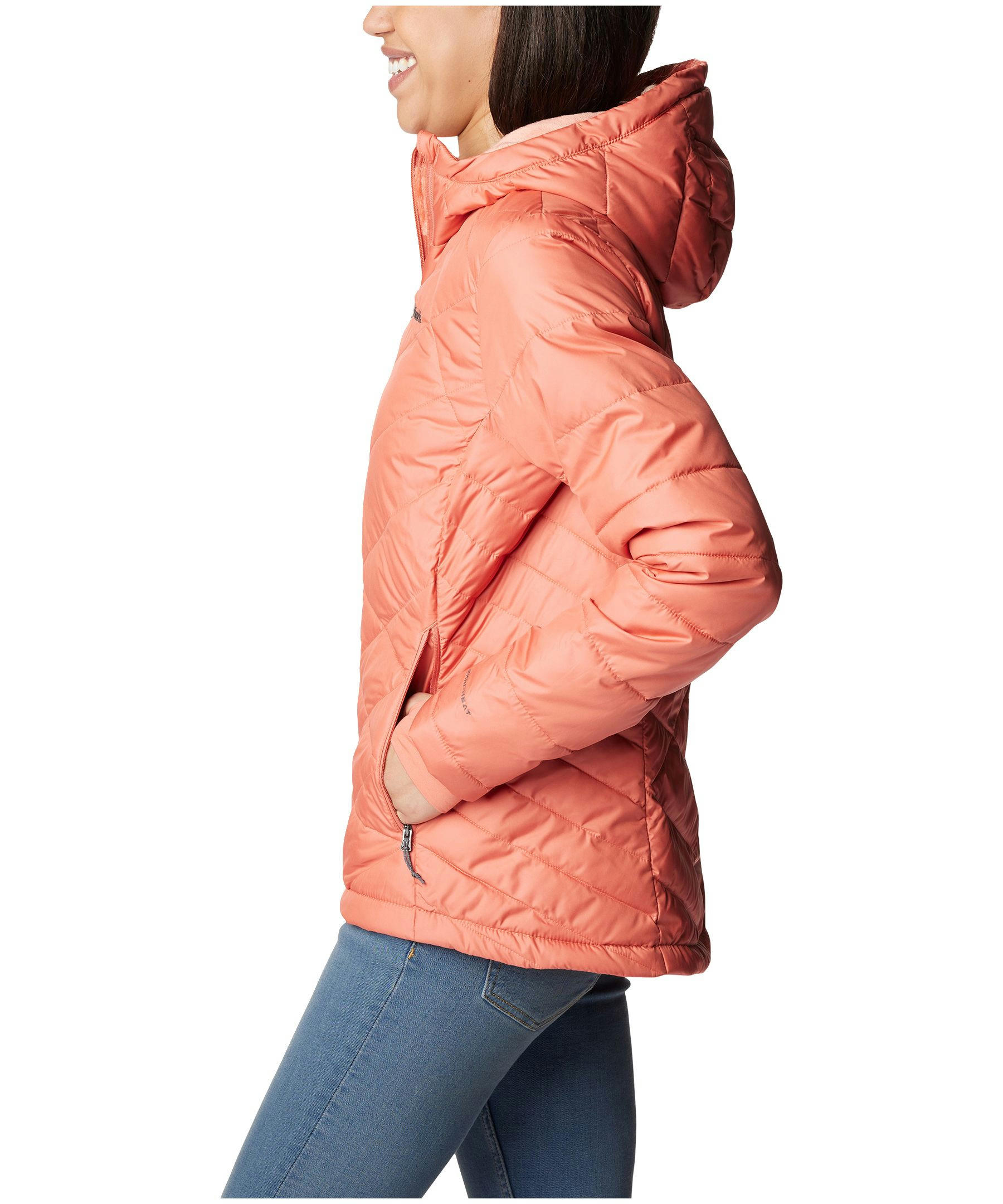 Columbia Women's Heavenly Omni-Heat Water Resistant Insulated Hooded Jacket