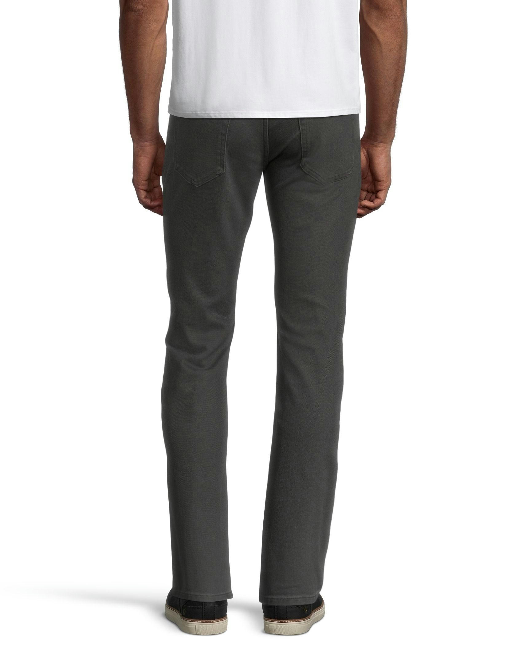 Denver Hayes Men's Value Stretch Straight Fit Jeans - Grey